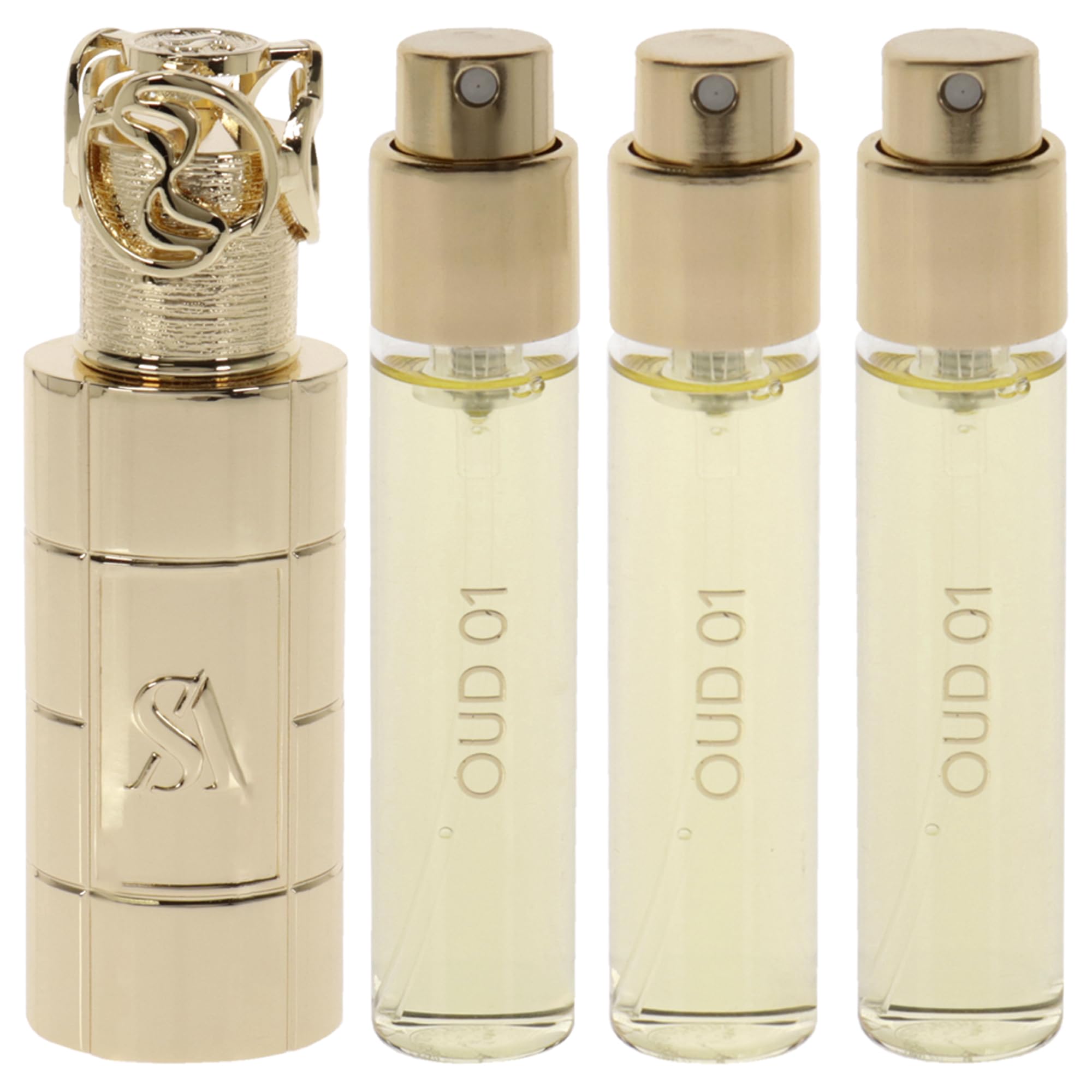 Foto 3 pulgar | Miniset de Regalo Perfume Swiss Arabian Oud 01 4 Piezas 3 X 10 Ml Unisex - Venta Internacional