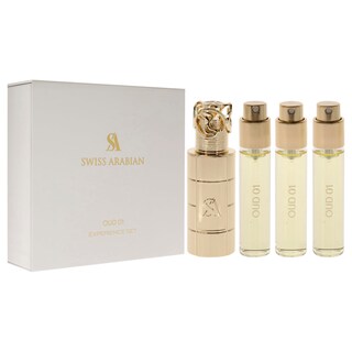 Foto 3 | Miniset de Regalo Perfume Swiss Arabian Oud 01 4 Piezas 3 X 10 Ml Unisex - Venta Internacional