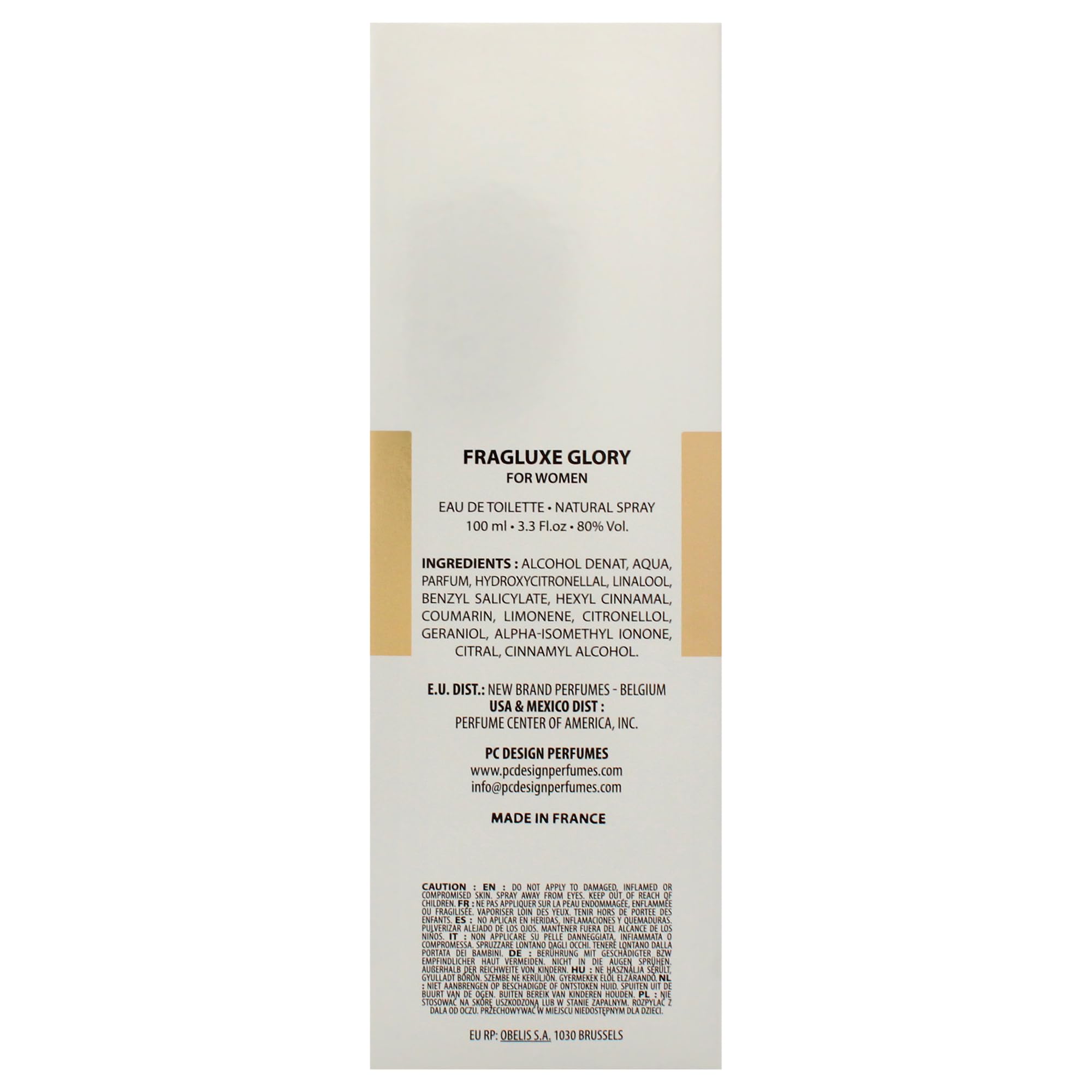 Foto 8 pulgar | Perfume Fragluxe Glory Para Mujer Eau De Toilette De 100 Ml - Venta Internacional.