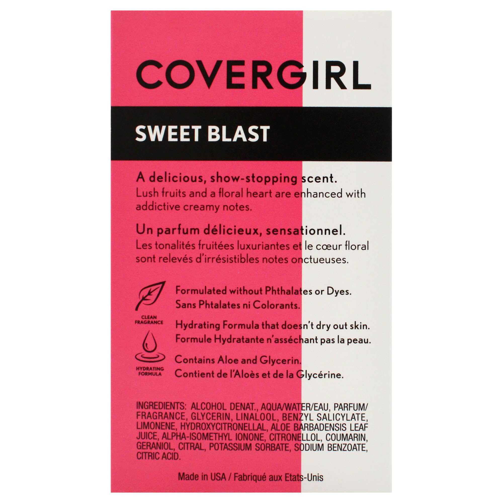 Foto 8 pulgar | Perfume Covergirl Sweet Blast Eau De Toilette 60 Ml - Venta Internacional.