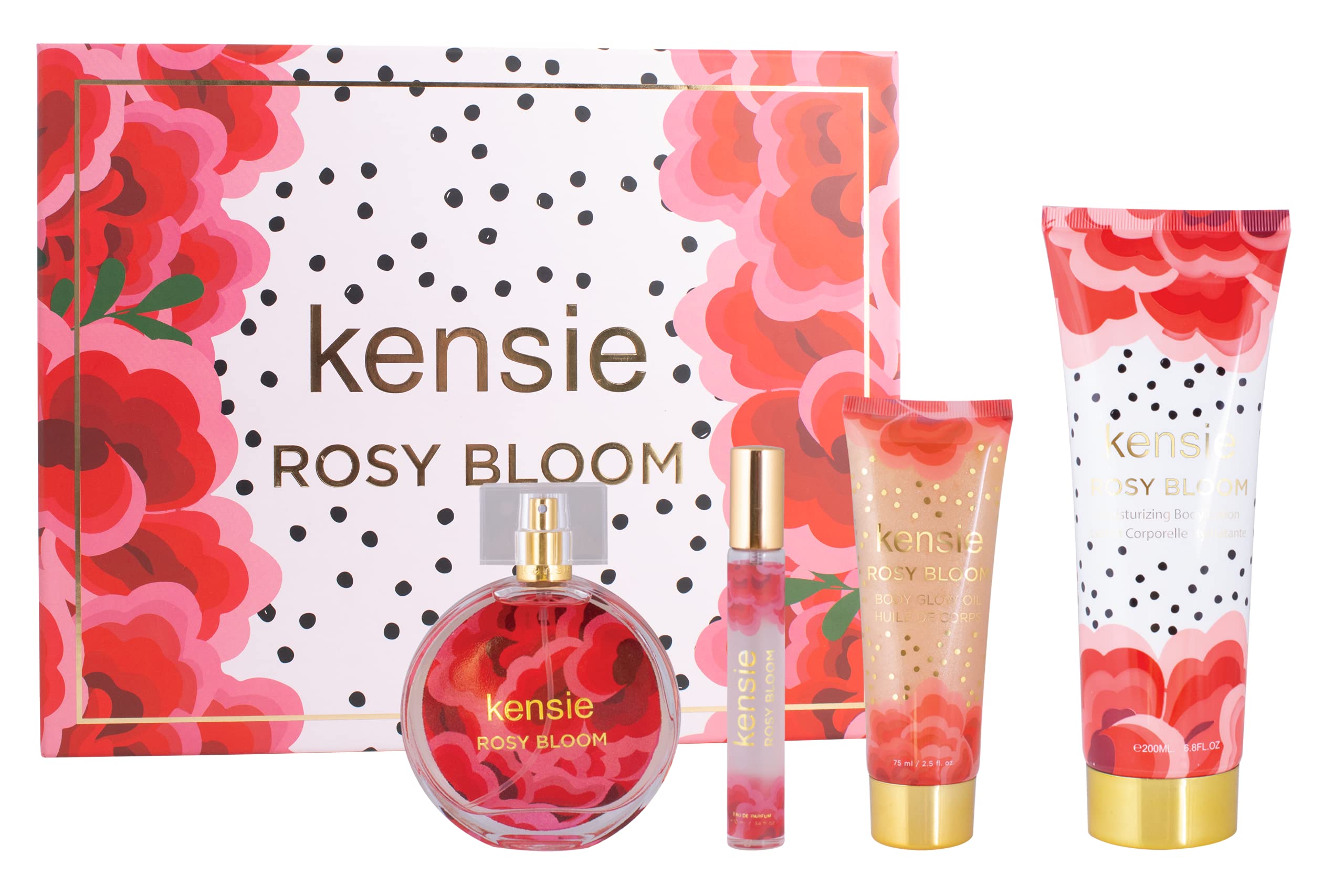Foto 2 pulgar | Set De Regalo De Perfume Kensie Rosy Bloom De 100 Ml Con Spray De Viaje - Venta Internacional.