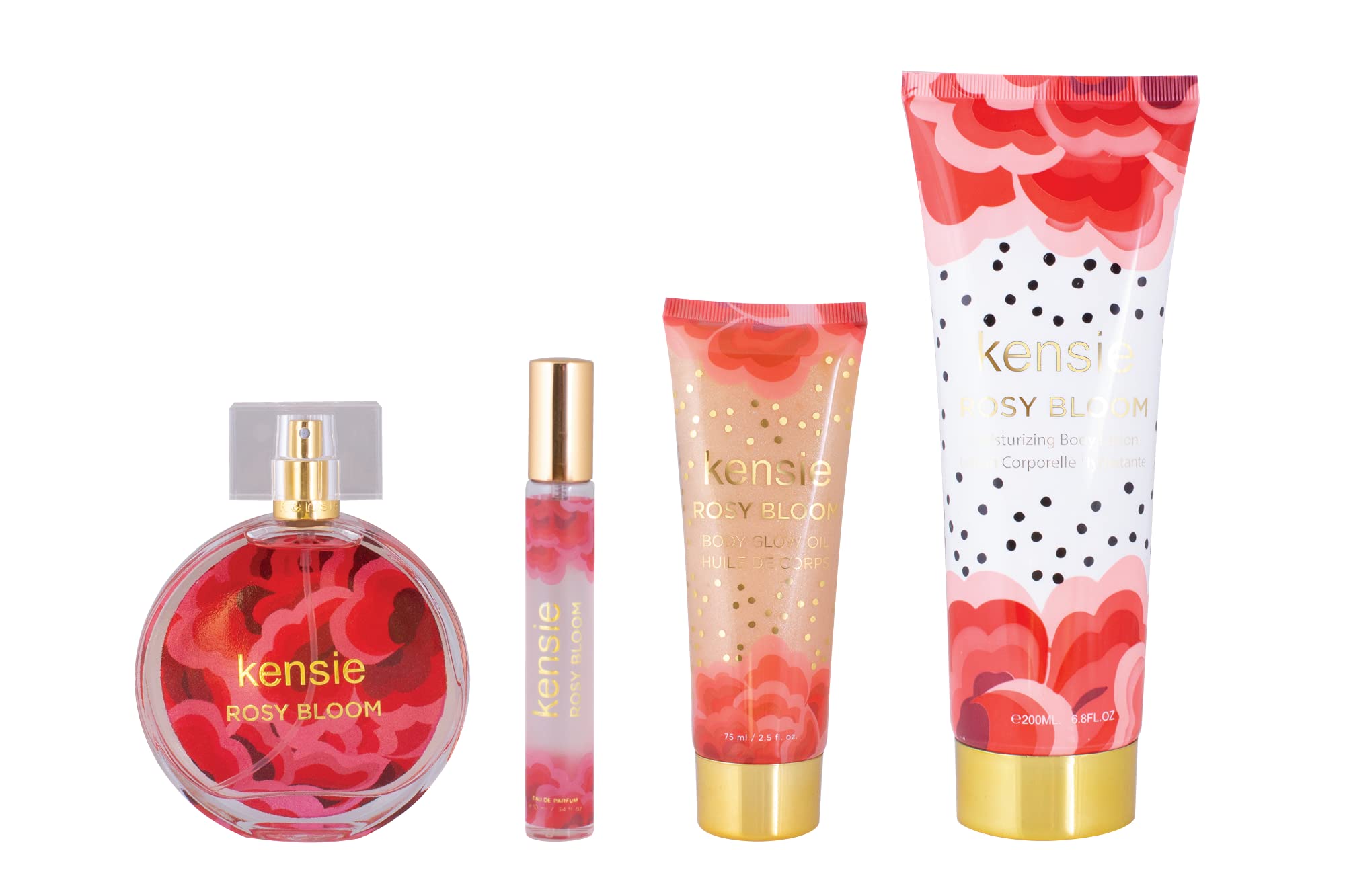 Foto 3 pulgar | Set De Regalo De Perfume Kensie Rosy Bloom De 100 Ml Con Spray De Viaje - Venta Internacional.