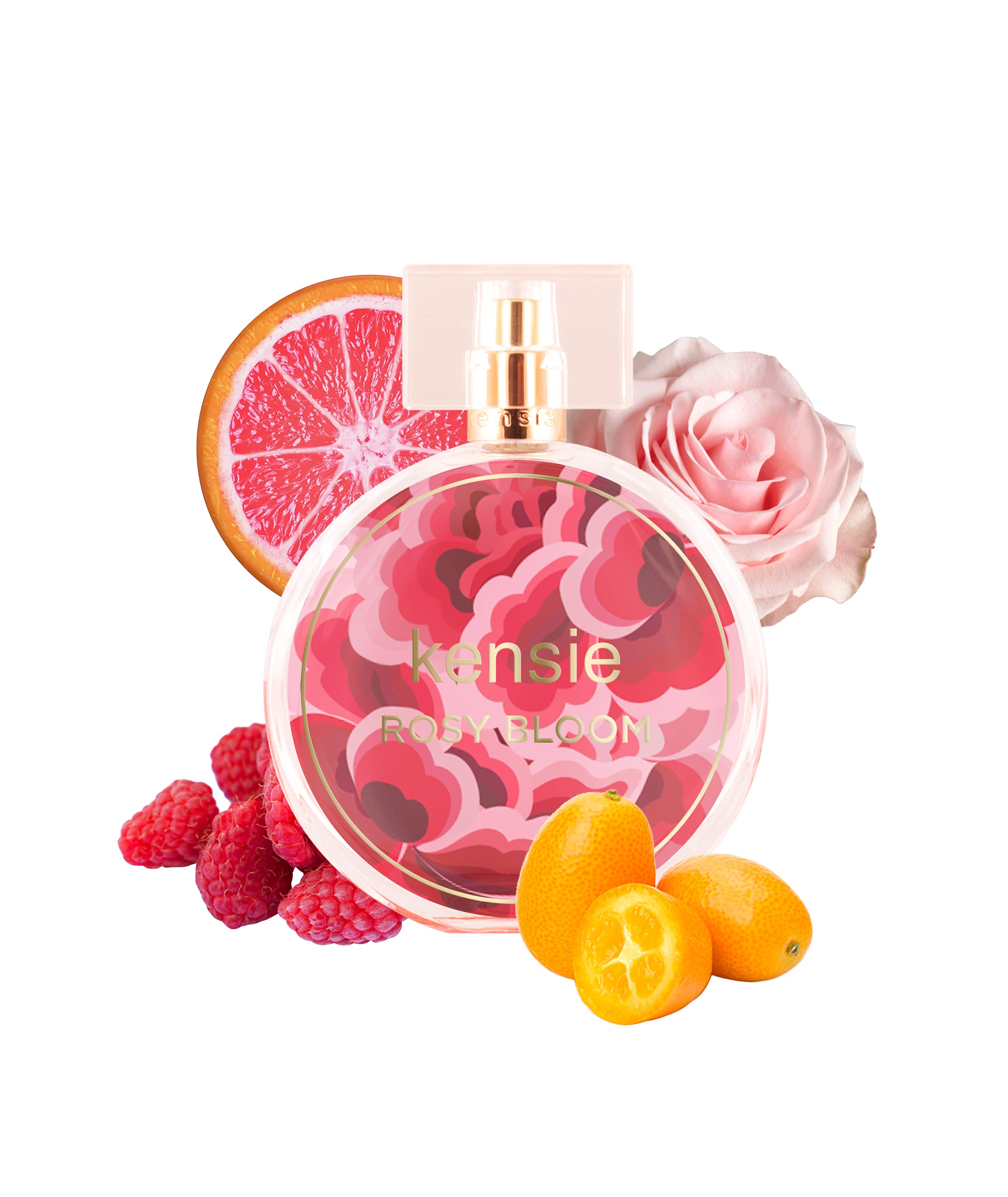 Foto 4 pulgar | Set De Regalo De Perfume Kensie Rosy Bloom De 100 Ml Con Spray De Viaje - Venta Internacional.