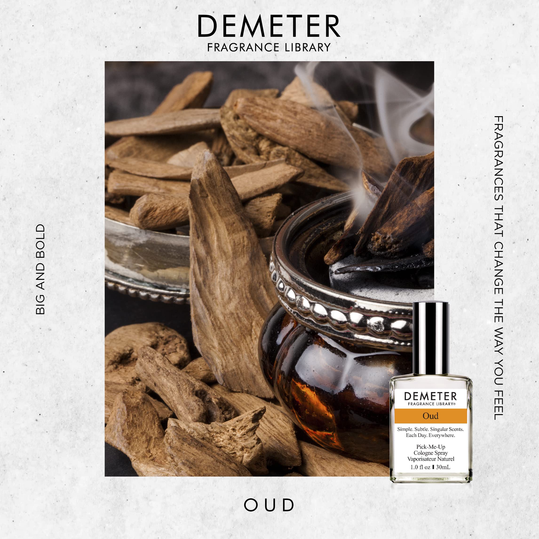 Foto 4 pulgar | Perfume Demeter Oud Cologne Spray 30 Ml Para Mujeres Y Hombres - Venta Internacional.