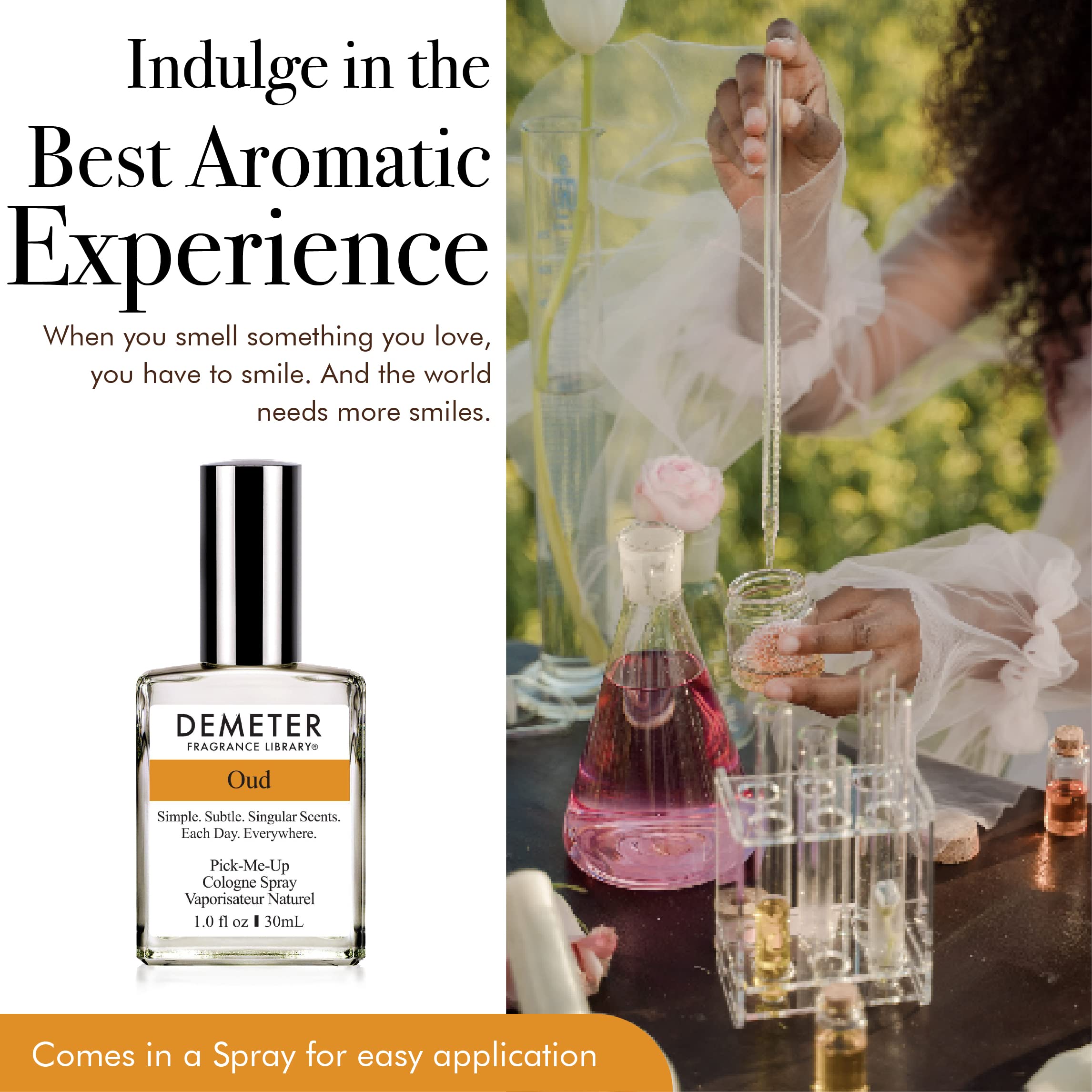 Foto 6 pulgar | Perfume Demeter Oud Cologne Spray 30 Ml Para Mujeres Y Hombres - Venta Internacional.