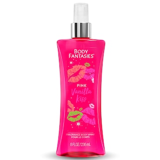 Foto 1 | Perfume Corporal Body Fantasies Pink Vanilla Kiss 236 Ml - Venta Internacional.