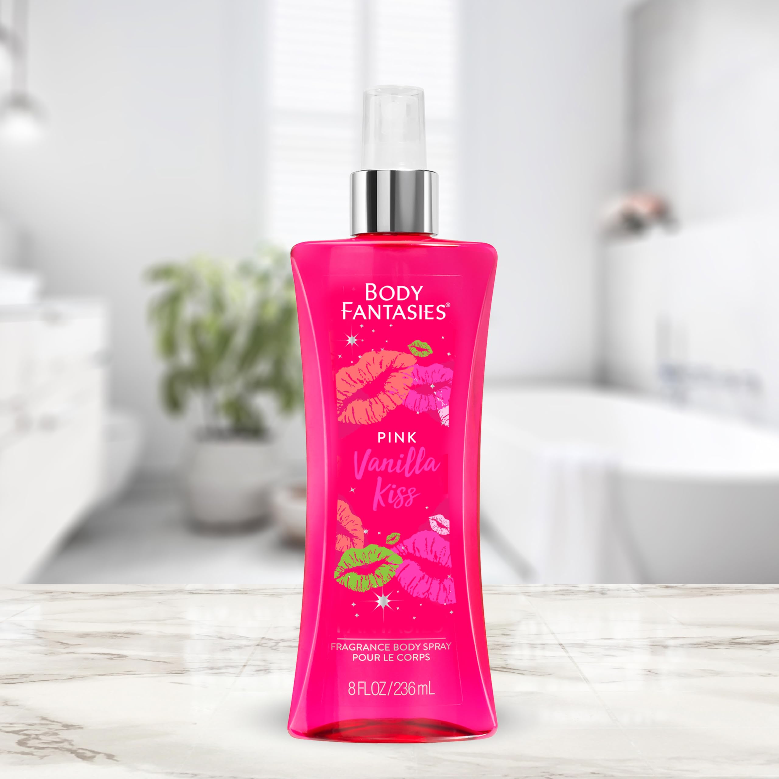 Foto 7 pulgar | Perfume Corporal Body Fantasies Pink Vanilla Kiss 236 Ml - Venta Internacional.