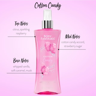 Foto 2 | Spray Corporal Body Fantasies Signature Cotton Candy 240 Ml - Venta Internacional.