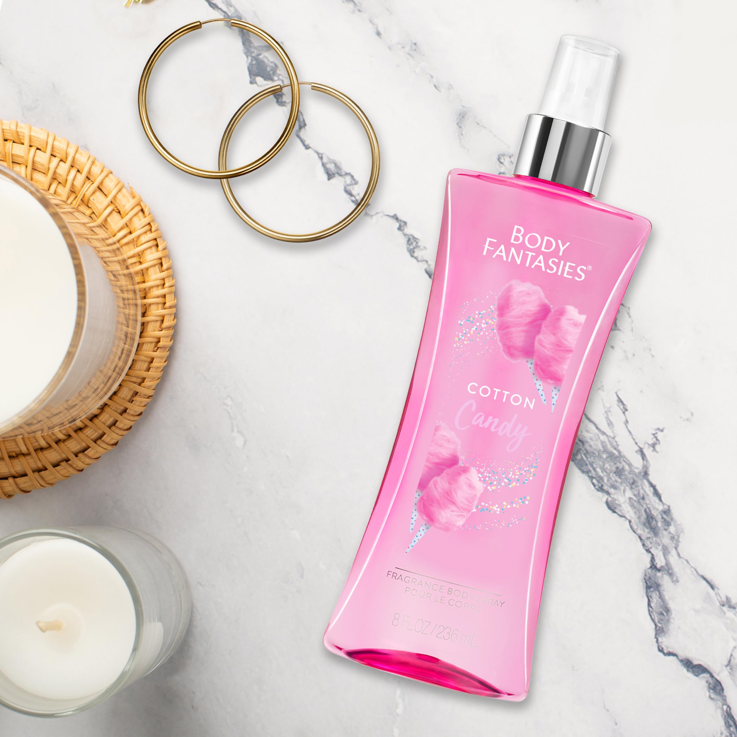 Foto 6 pulgar | Spray Corporal Body Fantasies Signature Cotton Candy 240 Ml - Venta Internacional.