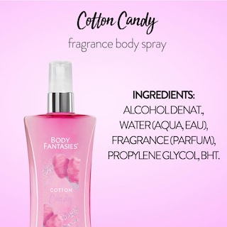 Foto 7 | Spray Corporal Body Fantasies Signature Cotton Candy 240 Ml - Venta Internacional.