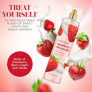 Foto 2 | Body Mist Bodycology Strawberry Cheesecake 237 ml - Venta Internacional.