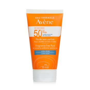 Foto 2 pulgar | Protector Solar Avene Eau Thermale Fluido Sin Fragancia Spf50+ 50 M - Venta Internacional