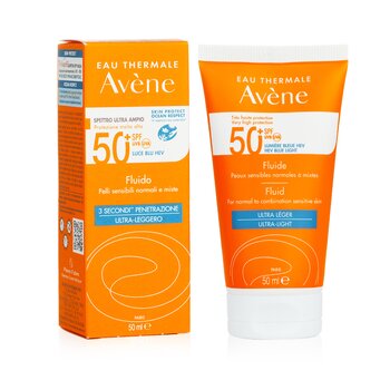 Foto 2 | Protector Solar Avene Eau Thermale Fluid Spf50+ para Personas Normales Y Peinadas - Venta Internacional