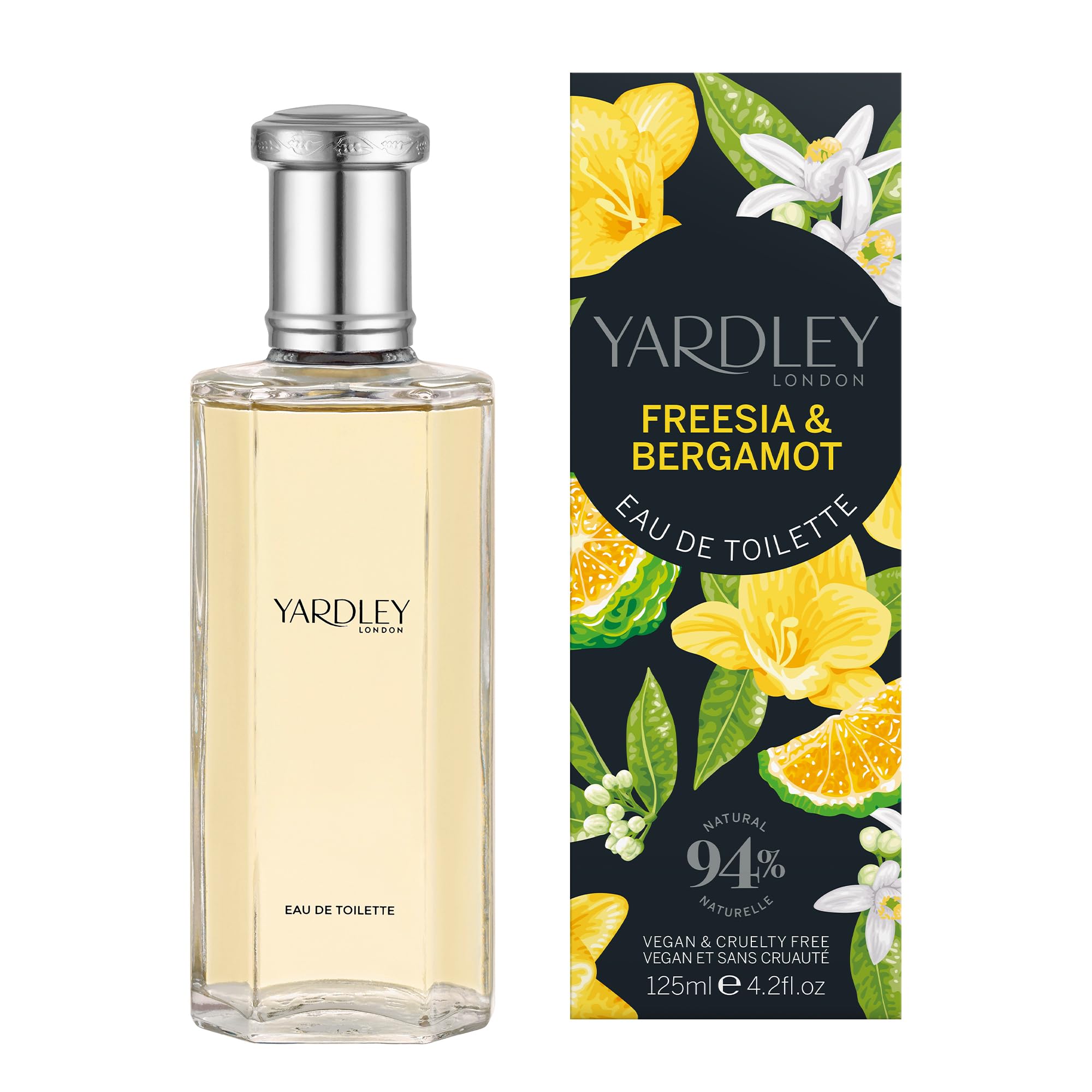 Perfume Yardley London Fresia and Bergamot Eau de Toilette 125 ml - Venta Internacional