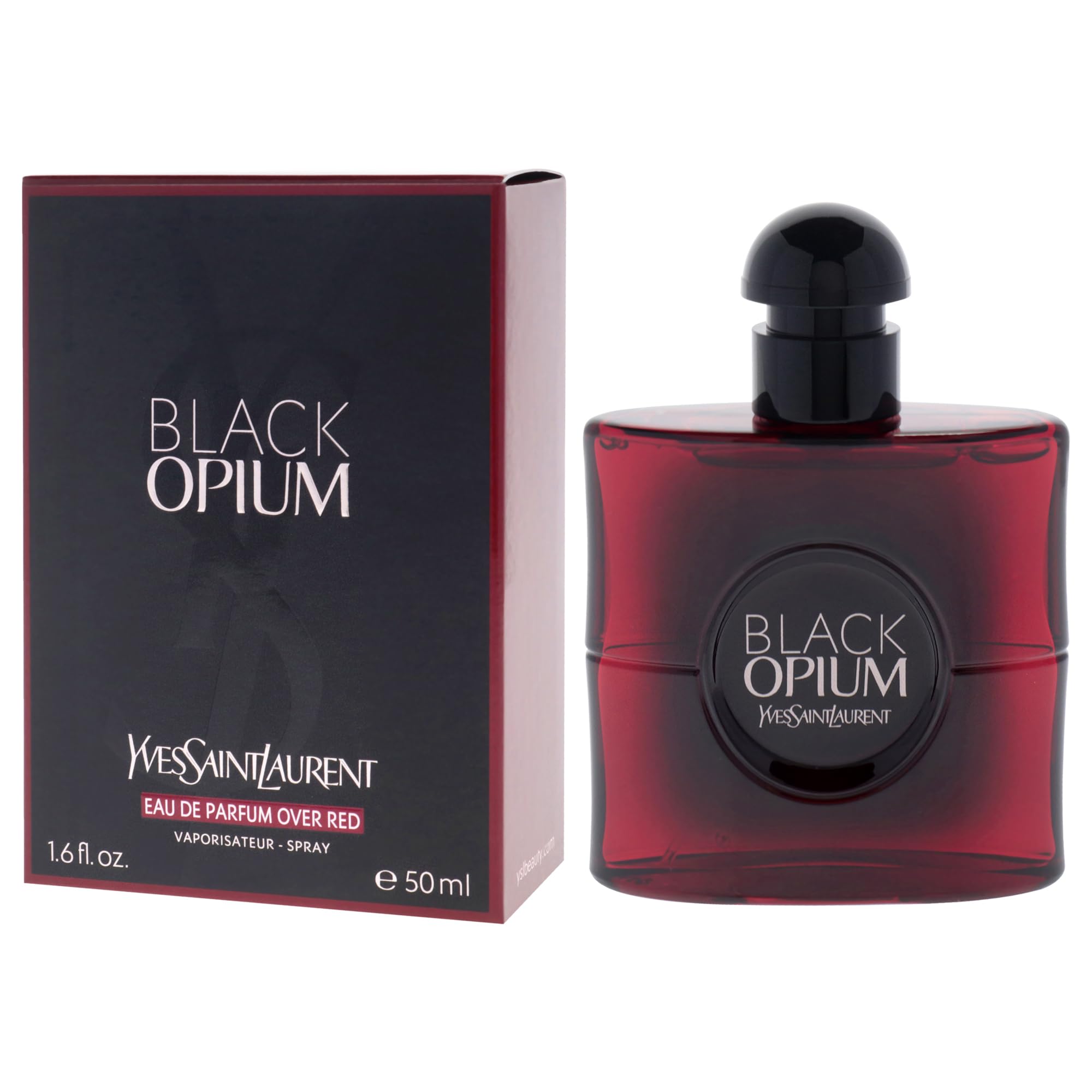Foto 4 | Perfume Yves Saint Laurent Black Opium Sobre Rojo Edp 50 Ml Para - Venta Internacional.