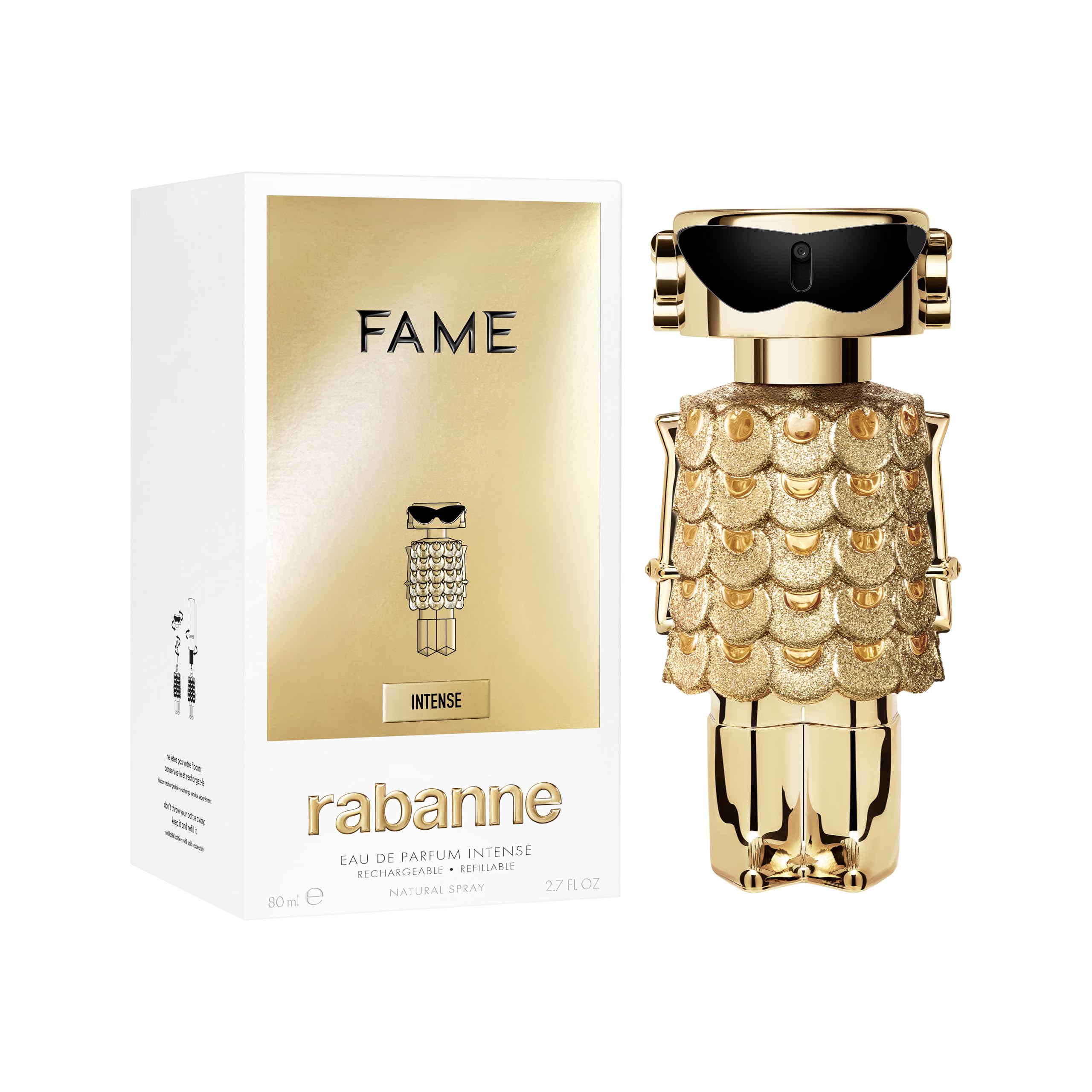 Perfume Paco Rabanne Fame Intense Eau De Parfum, 80 Ml - Venta Internacional.