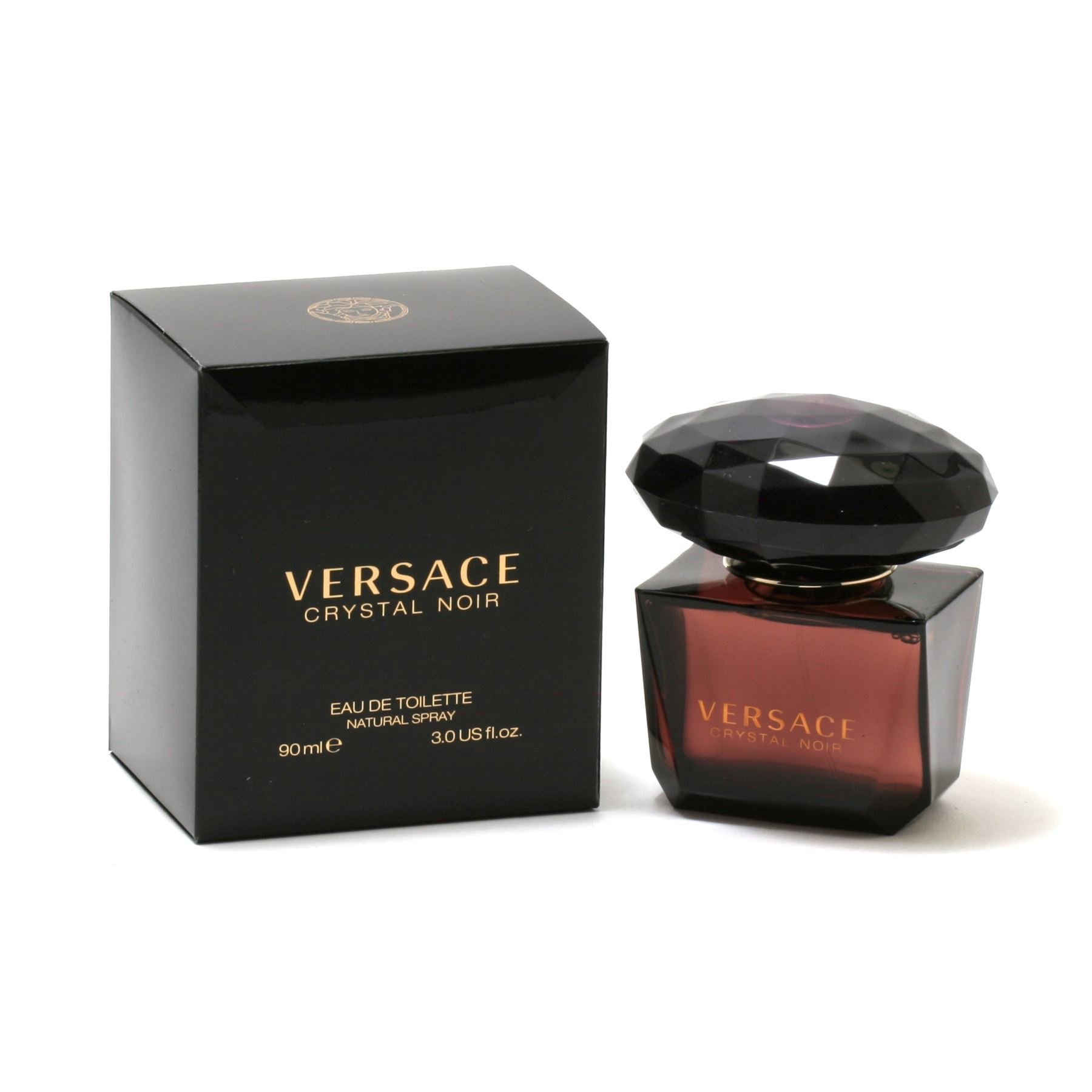 Perfume Versace Crystal Noir Eau De Toilette 90 Ml Para Mujer - Venta Internacional.