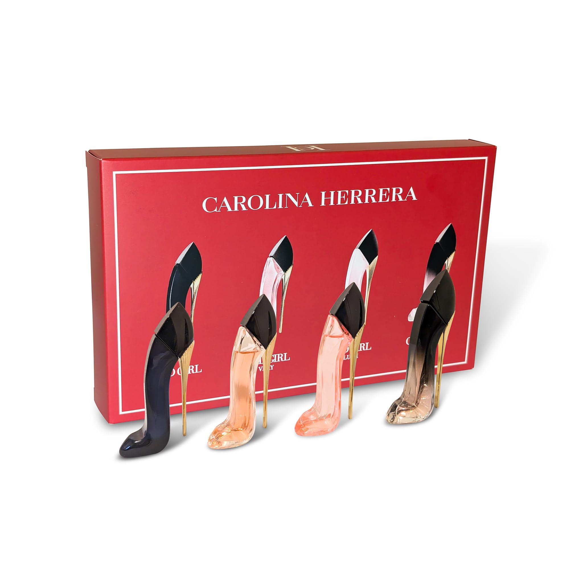 Foto 2 pulgar | Set De Regalo Perfume Carolina Herrera Good Girl Mini-shoes, 7 Ml, 4 Unidades - Venta Internacional.