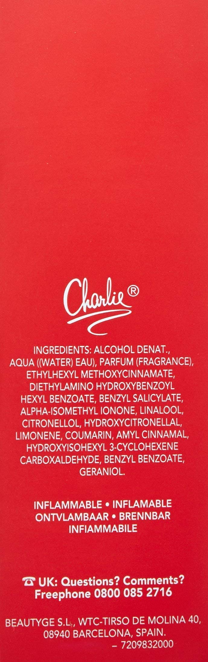 Foto 4 pulgar | Perfume Revlon Charlie Red Eau De Toilette 100 Ml para Mujer - Venta Internacional