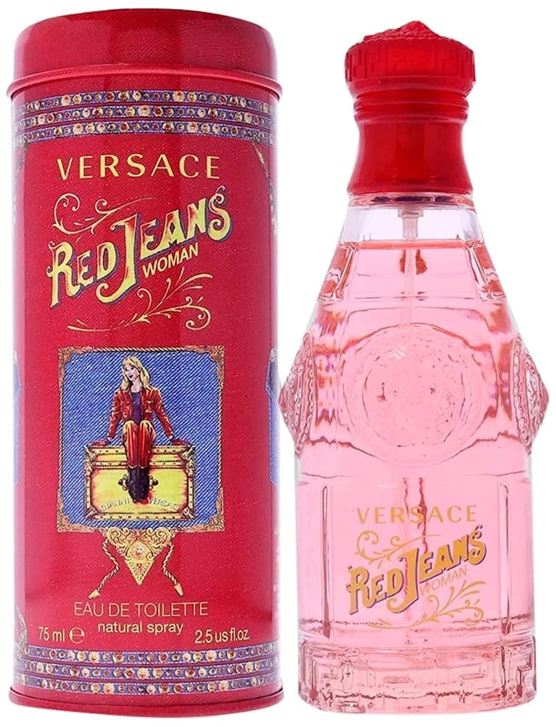 Perfume Versace Red Jeans Eau de Toilette 75 Ml - Venta Internacional