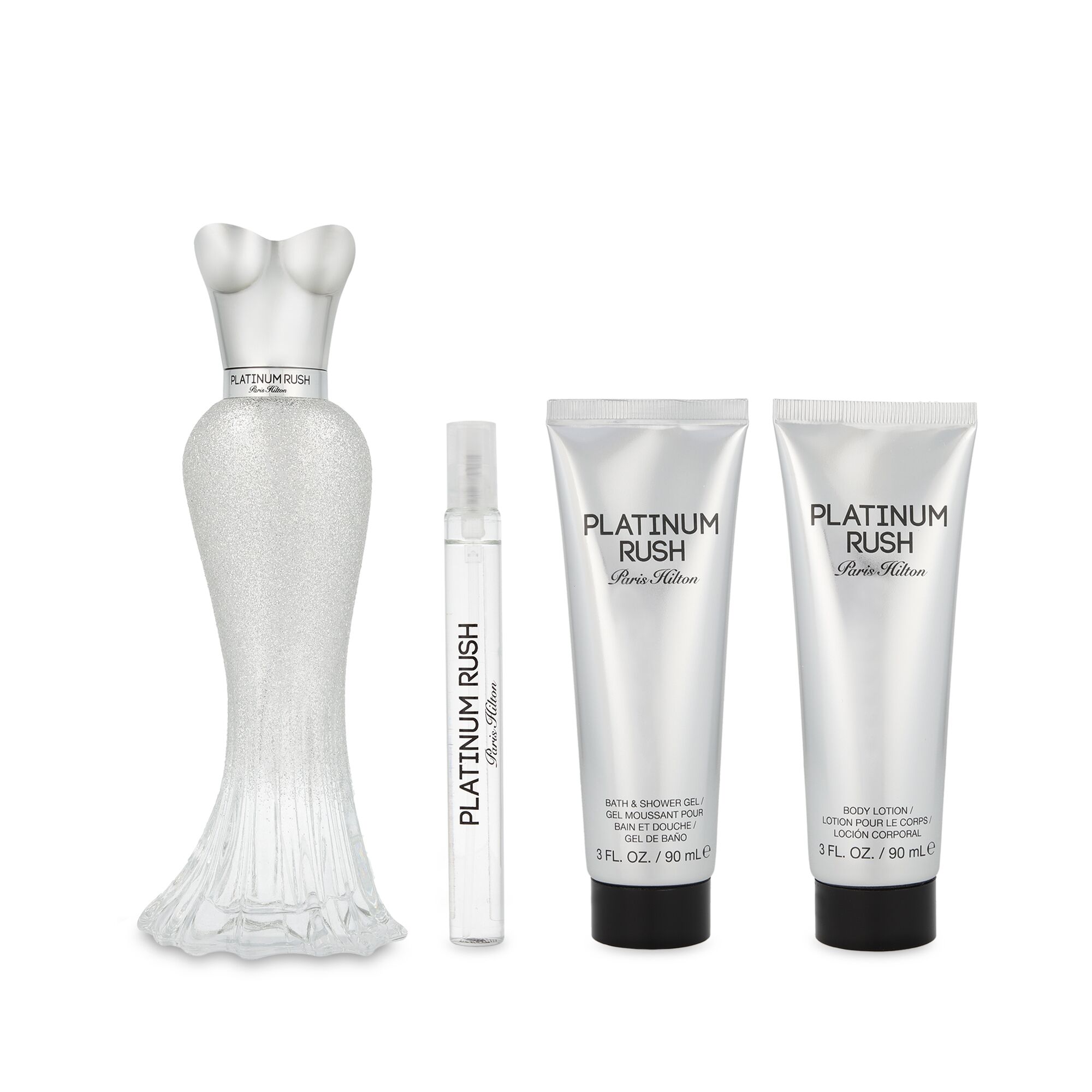Foto 2 pulgar | Set Perfume Paris Hilton Platinum Rush 4 piezas para Mujer