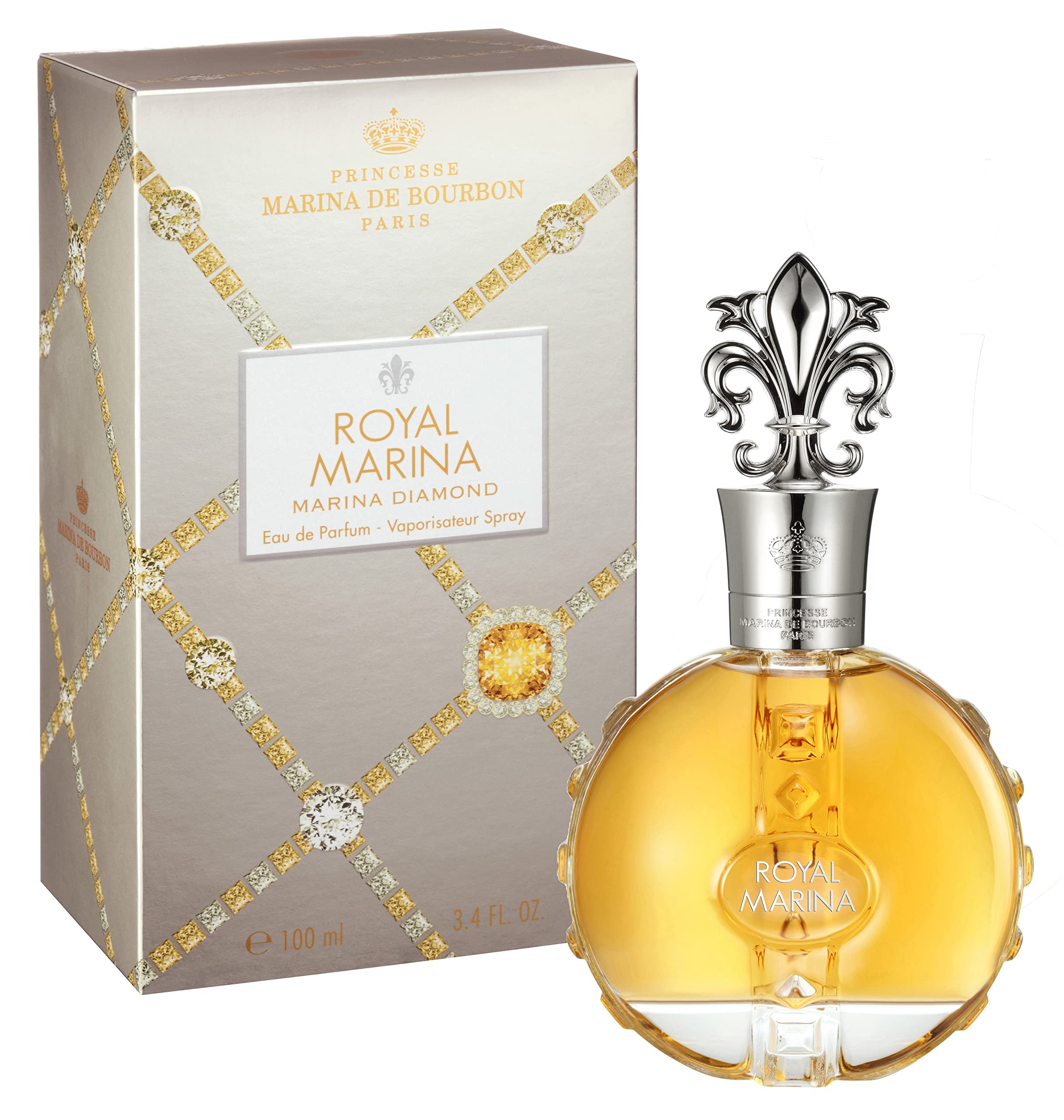 Foto 2 pulgar | Perfume Marina De Bourbon Royal Marina Diamond Eau De Parfum, 100 Ml - Venta Internacional.