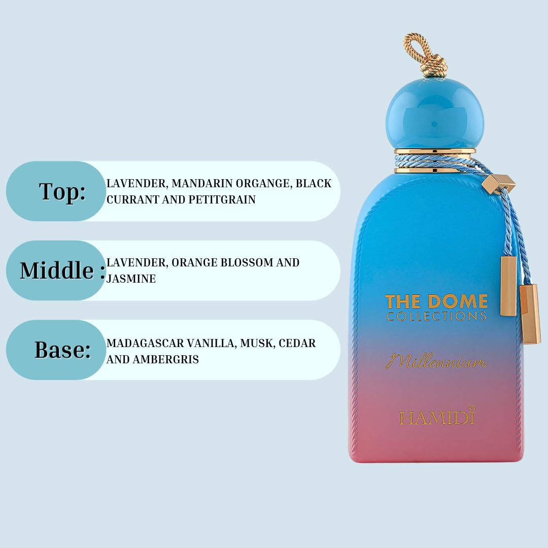 Foto 6 pulgar | Perfume Hamidi The Dome Millennium Eau de Parfum 100 Ml - Venta Internacional