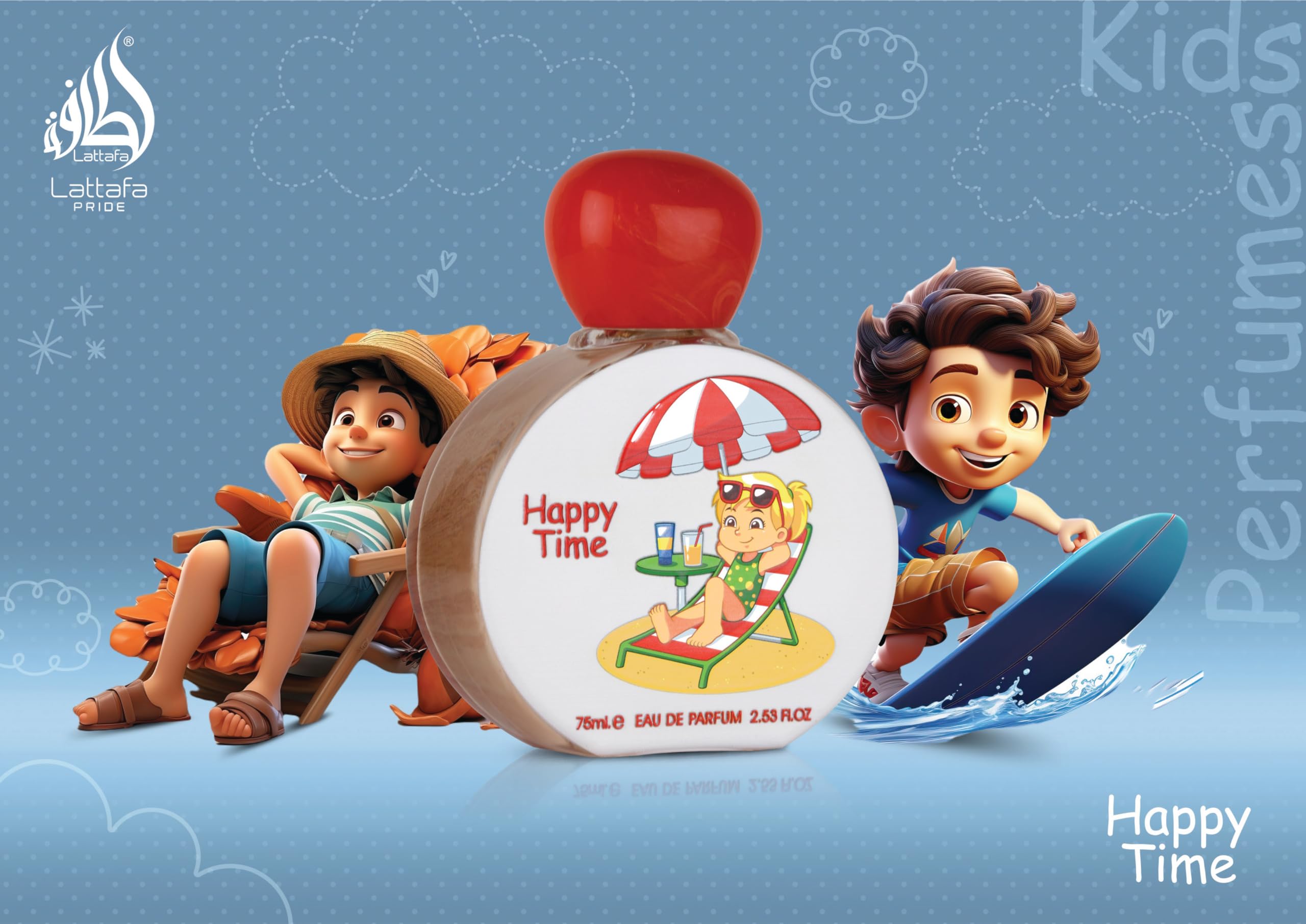 Foto 4 pulgar | Perfume Lattafa Pride Happy Time Eau De Parfum Para Niños 75 Ml - Venta Internacional
