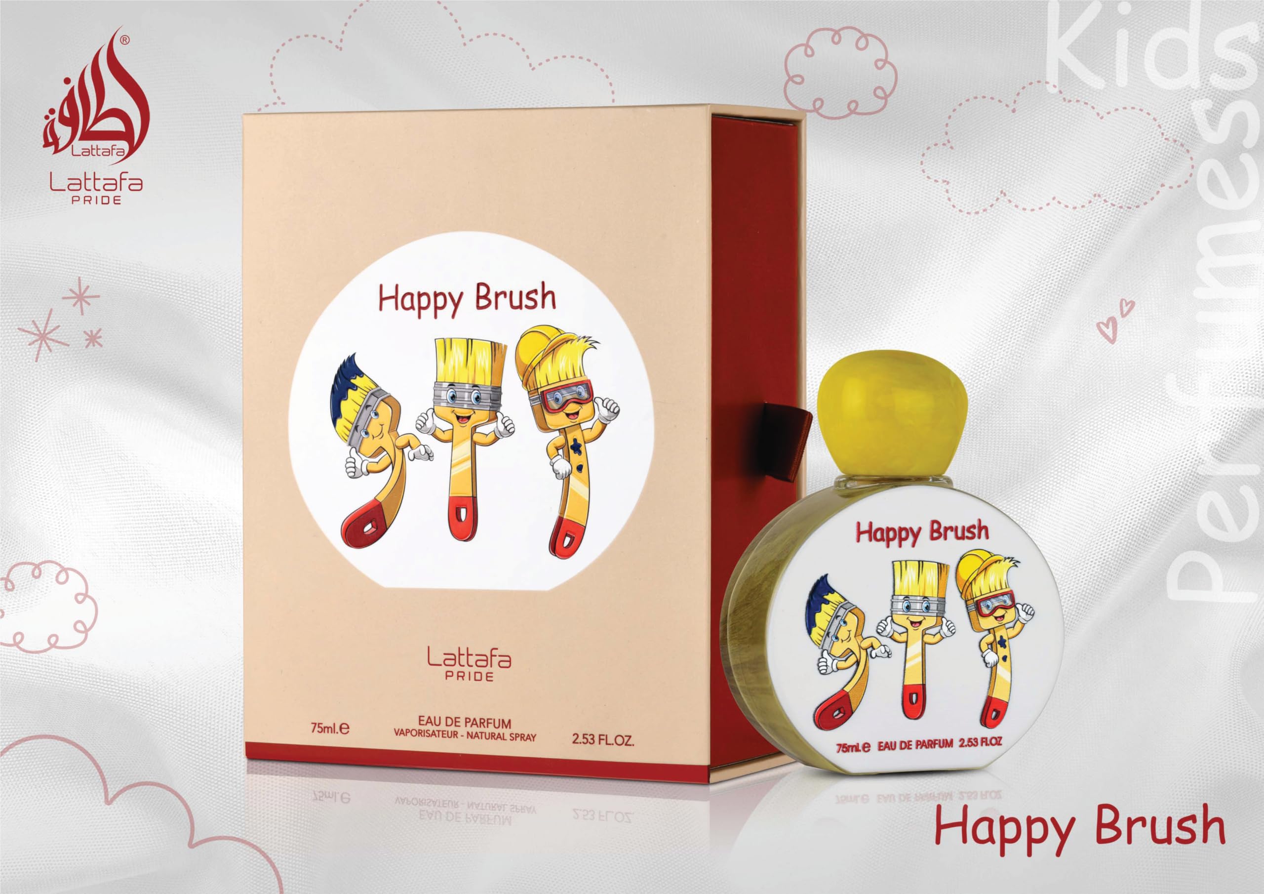 Foto 3 pulgar | Perfume Lattafa Pride Happy Brush Eau De Parfum Para Niños 75 Ml - Venta Internacional