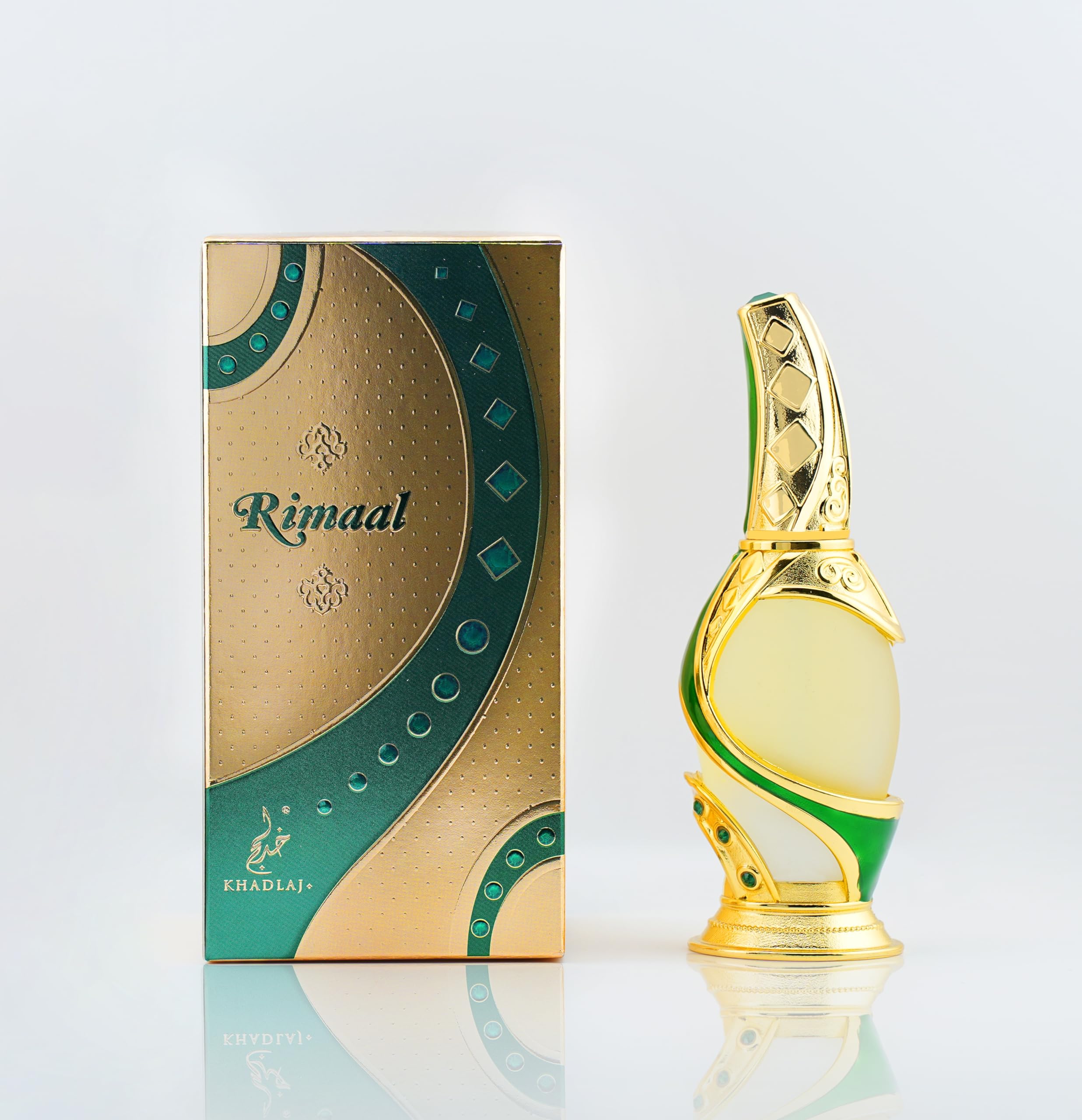 Foto 2 pulgar | Perfume Khadlaj Rimaal Green Concentrado 15 Ml - Venta Internacional