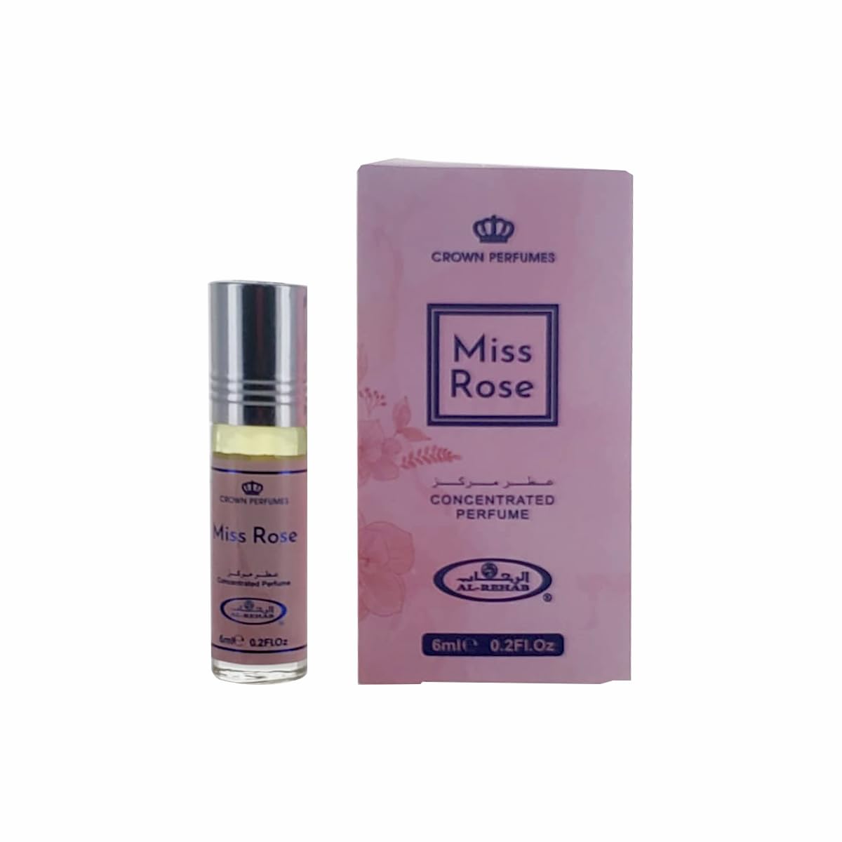 Foto 3 pulgar | Aceite de Perfume Concentrado Perfume Al-rehab Miss Rose 6 Ml - Venta Internacional