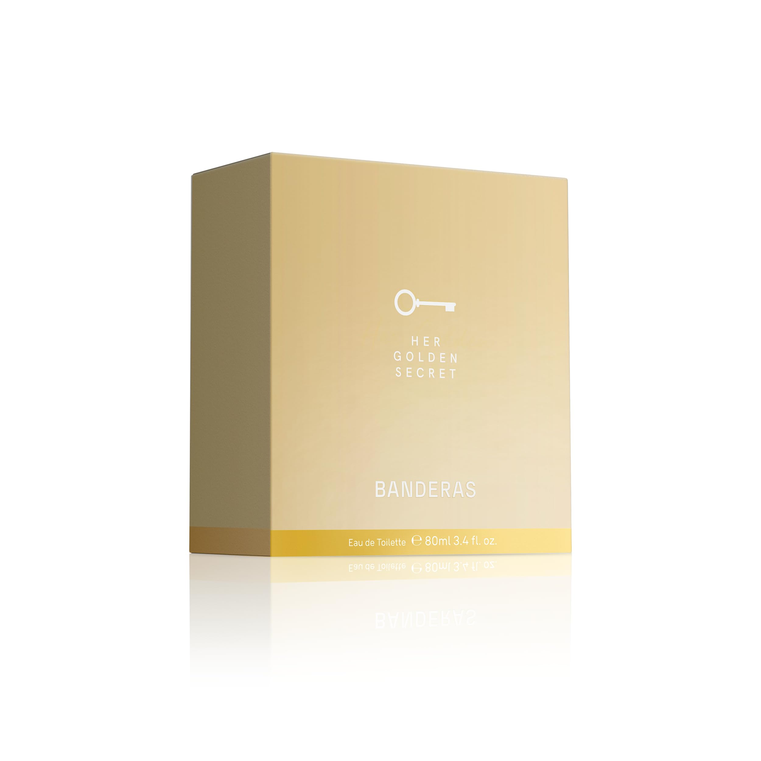 Foto 3 | Perfume Banderas Her Golden Secret Eau De Toilette Para Mujer, 80 Ml - Venta Internacional.