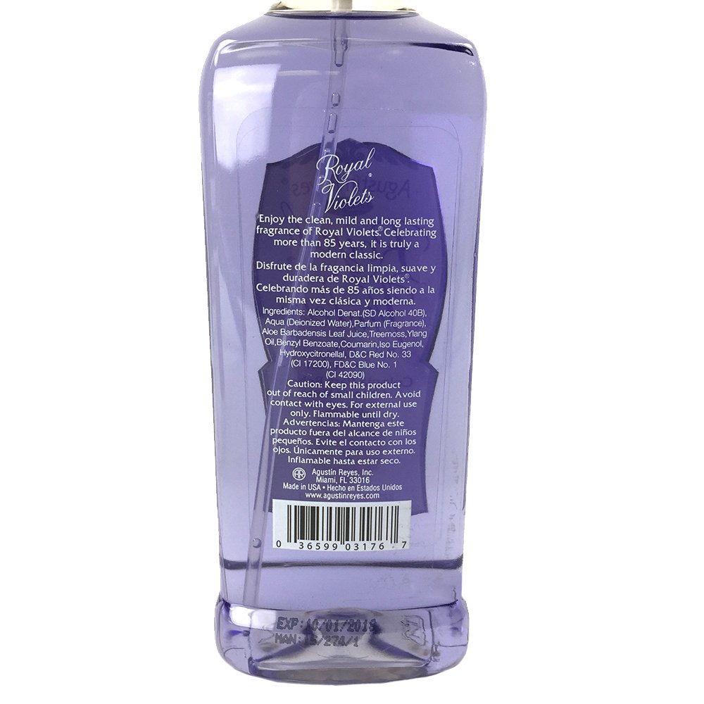 Foto 3 pulgar | Colonia Para Bebé Royal Violets Agustin Reyes Con Aloe Vera - Venta Internacional.