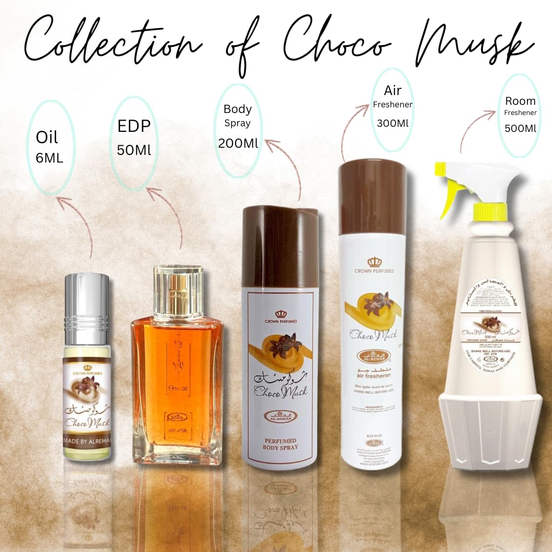 Foto 2 | Aceite De Perfume Perfume Al-rehab Choco Musk Collection, 6 Ml - Venta Internacional.