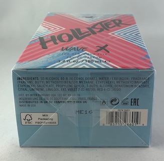 Foto 2 | Perfume Hollister Wave X Eau De Parfum Para Mujer, 100 Ml - Venta Internacional.