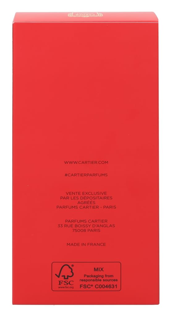 Foto 4 | Perfume Cartier Must De Cartier Eau De Toilette 100 Ml Para Mujer - Venta Internacional.
