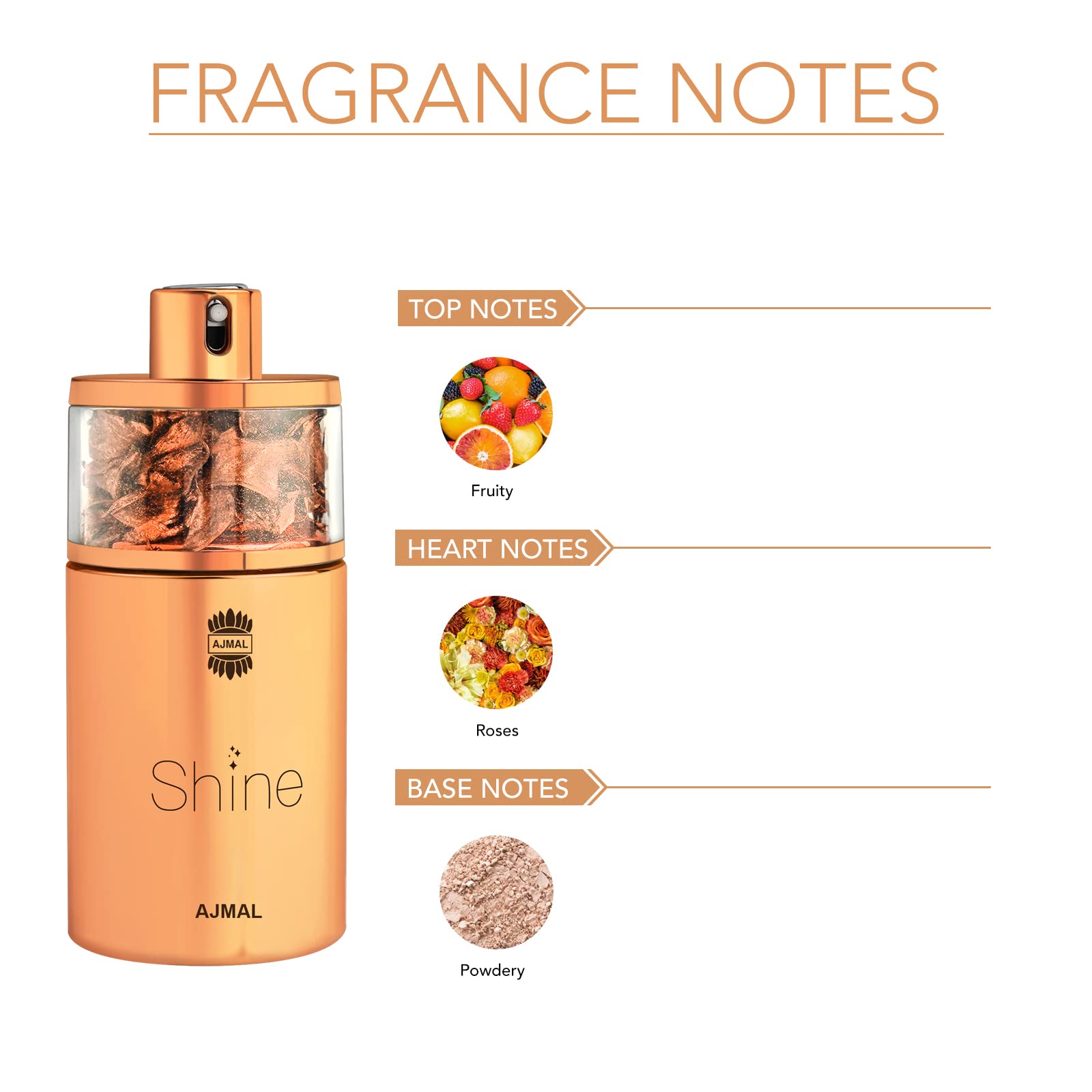 Foto 3 pulgar | Perfume Ajmal Shine Edp 75 ml para Mujer-Venta Internacional