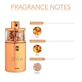 Foto 2 | Perfume Ajmal Shine Edp 75 ml para Mujer-Venta Internacional