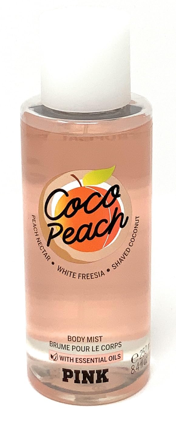 Foto 2 pulgar | Bruma Corporal Perfume Victoria's Secret Pink Coco Peach 250 Ml - Venta Internacional.