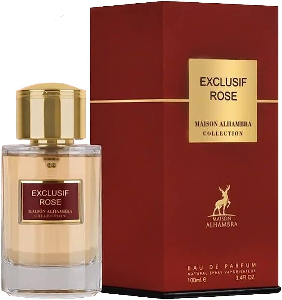 Perfume Maison Alhambra Exclusive Rose Eau De Parfum 100 Ml Para - Venta Internacional.
