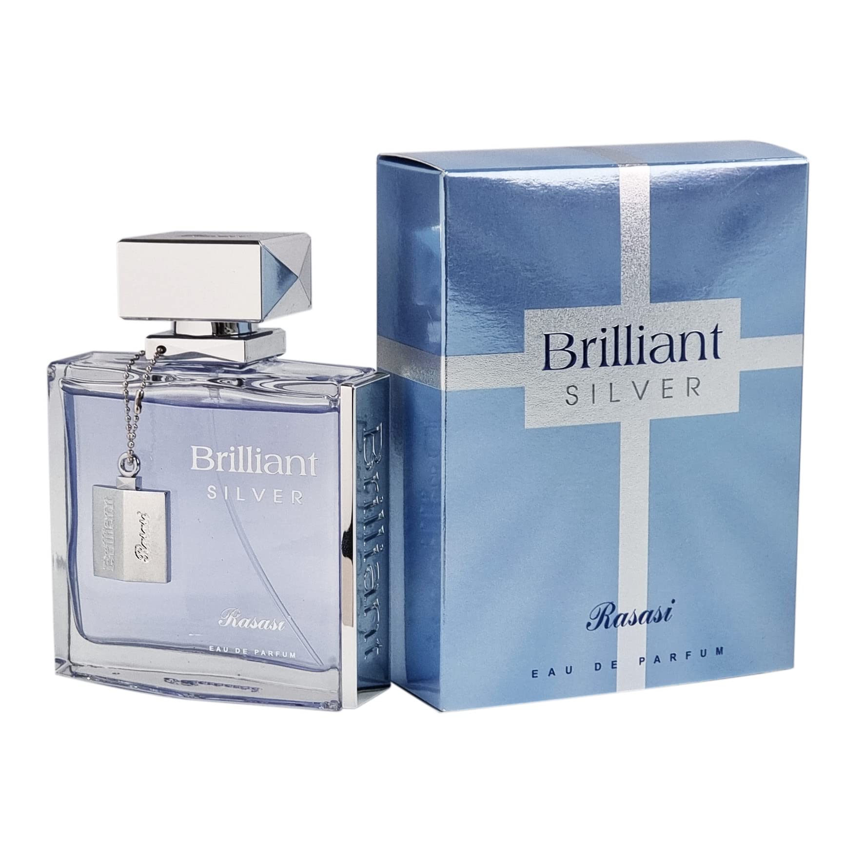 Foto 2 pulgar | Perfume Rasasi Brilliant Silver Eau De Parfum 100 Ml Para Mujer - Venta Internacional.