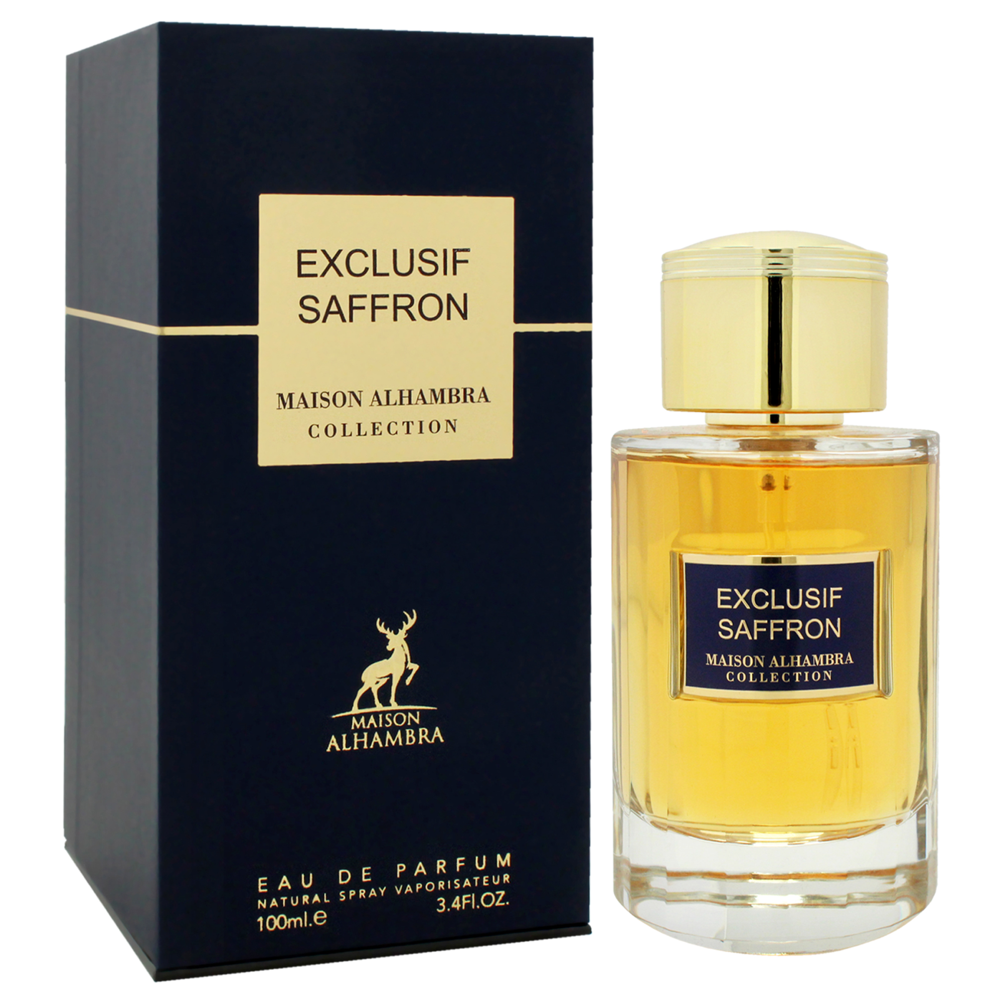 Foto 4 pulgar | Perfume Maison Alhambra Exculsif Saffron Edp 100 Ml Para Unise - Venta Internacional.