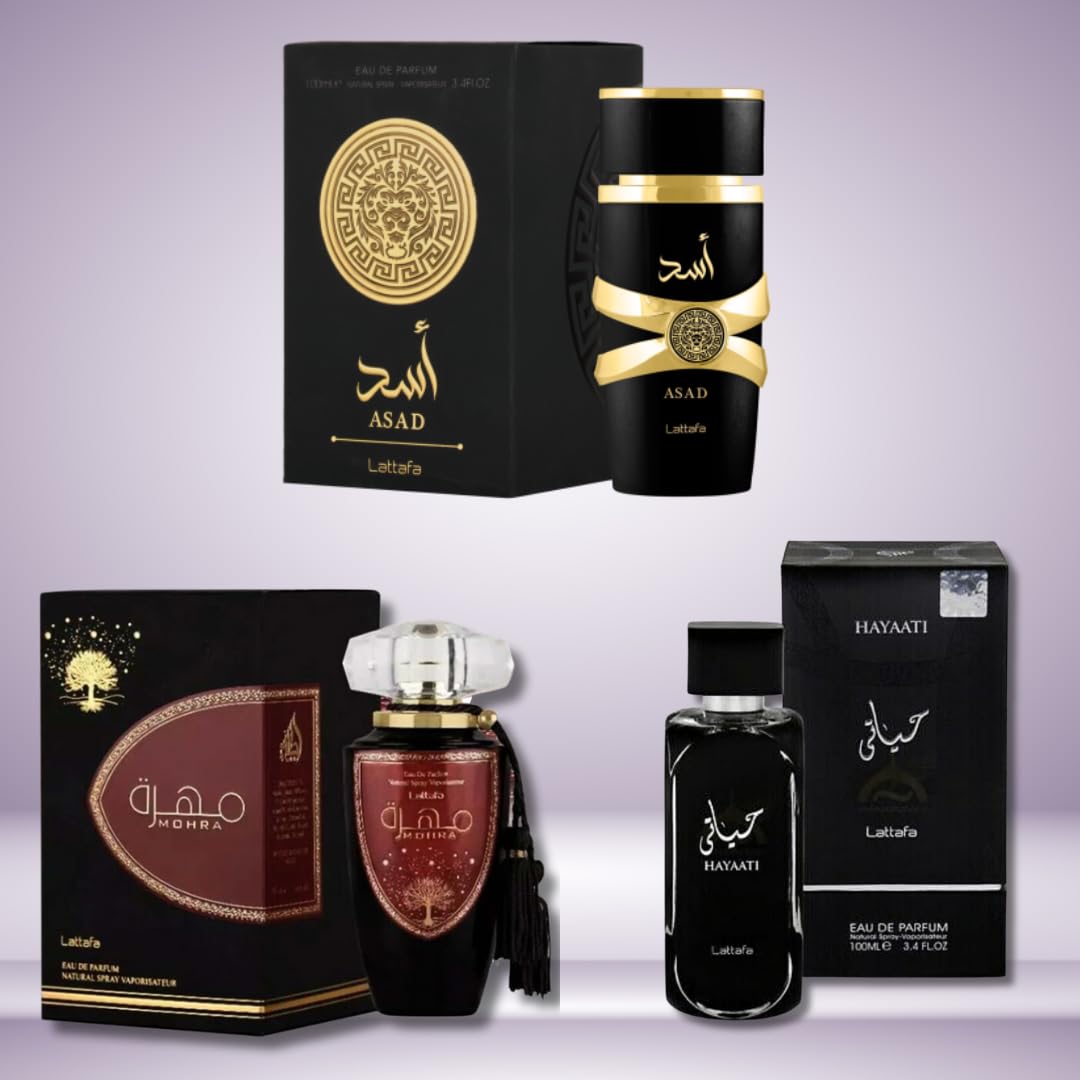 Foto 3 pulgar | Perfume Lattafa Mohra Asad & Hayaati Edp 100 ml Unisex - Venta Internacional