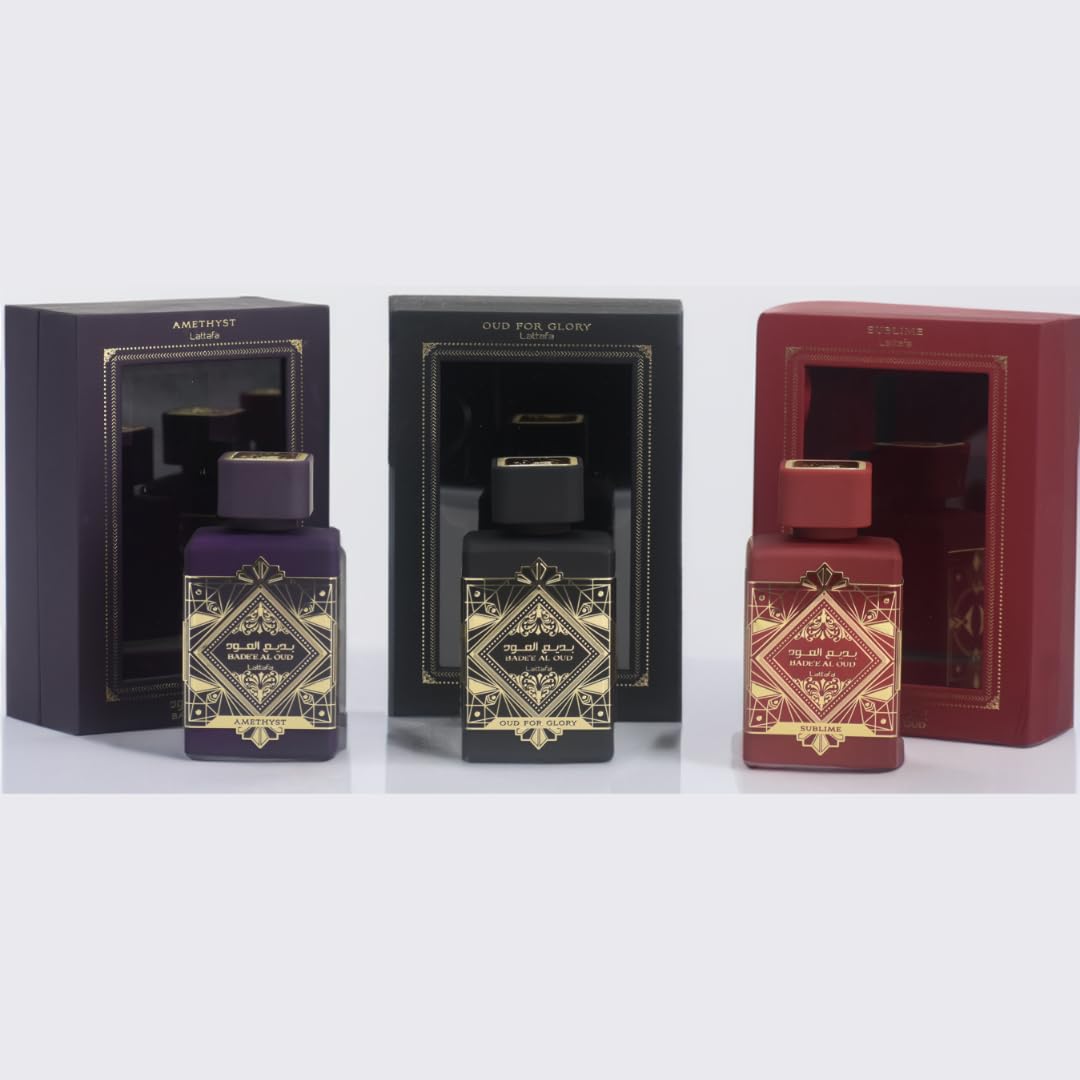 Foto 3 pulgar | Perfume Lattafa Bade'e Al Oud Edp 3 Piezas Unisex-Venta Internacional