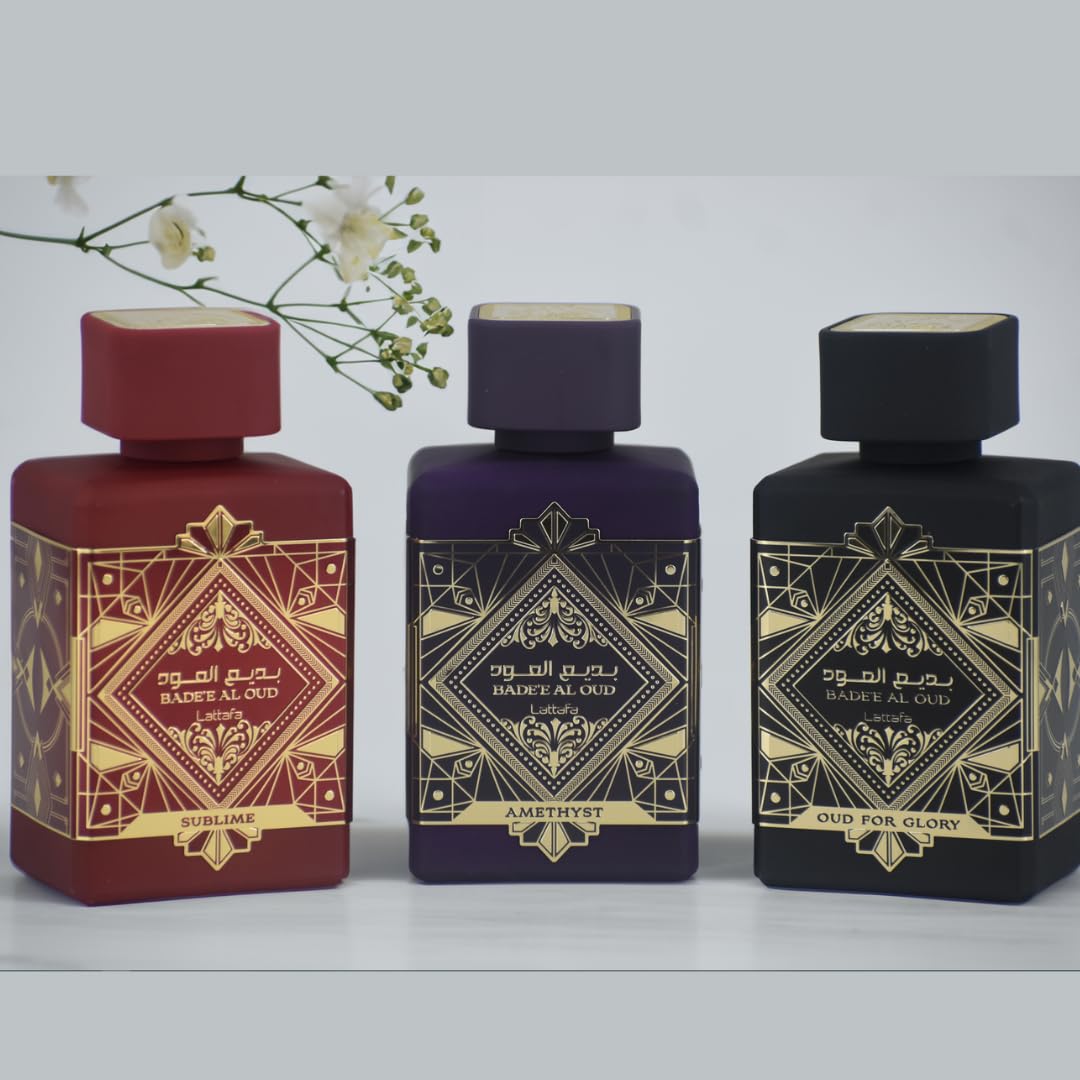 Foto 4 pulgar | Perfume Lattafa Bade'e Al Oud Edp 3 Piezas Unisex-Venta Internacional