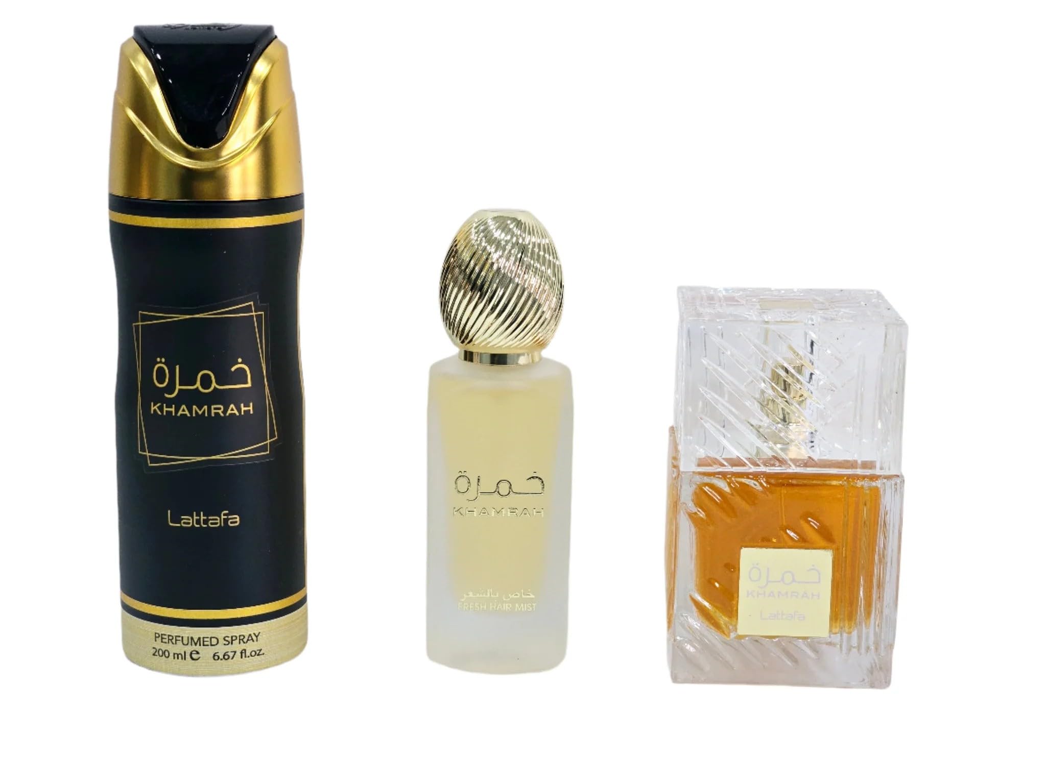 Foto 2 pulgar | Set de Perfume Lattafa Khamrah 3 Piezas para Mujer-Venta Internacional