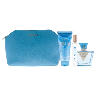 Foto 1 | Set de Perfume Guess Seductive Blue 4 Piezas para Mujer - Venta Internacional