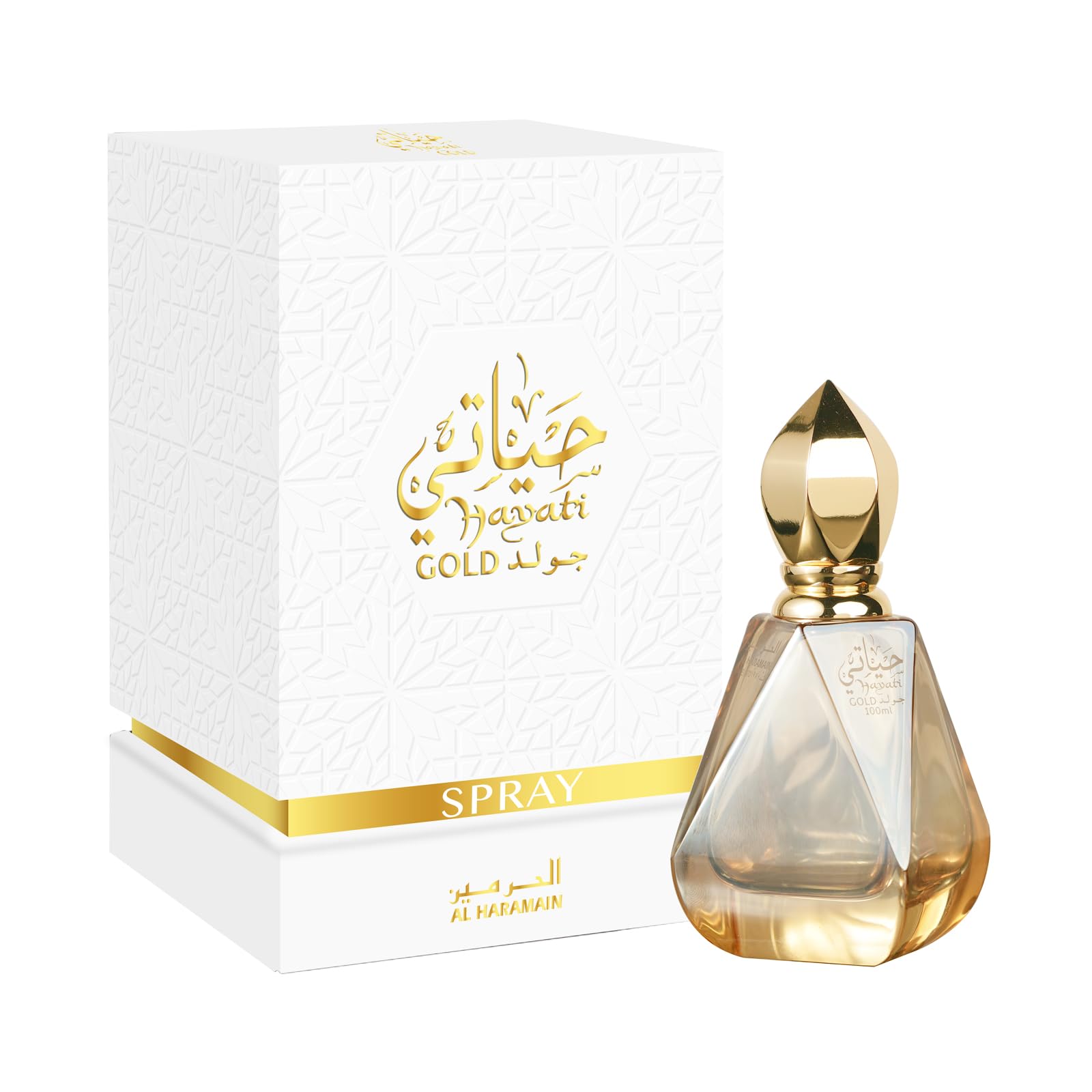 Foto 2 pulgar | Perfume Hayati Gold De Al Haramain, Eau De Parfum, 100 Ml, Para Mujer Y Hombre - Venta Internacional.