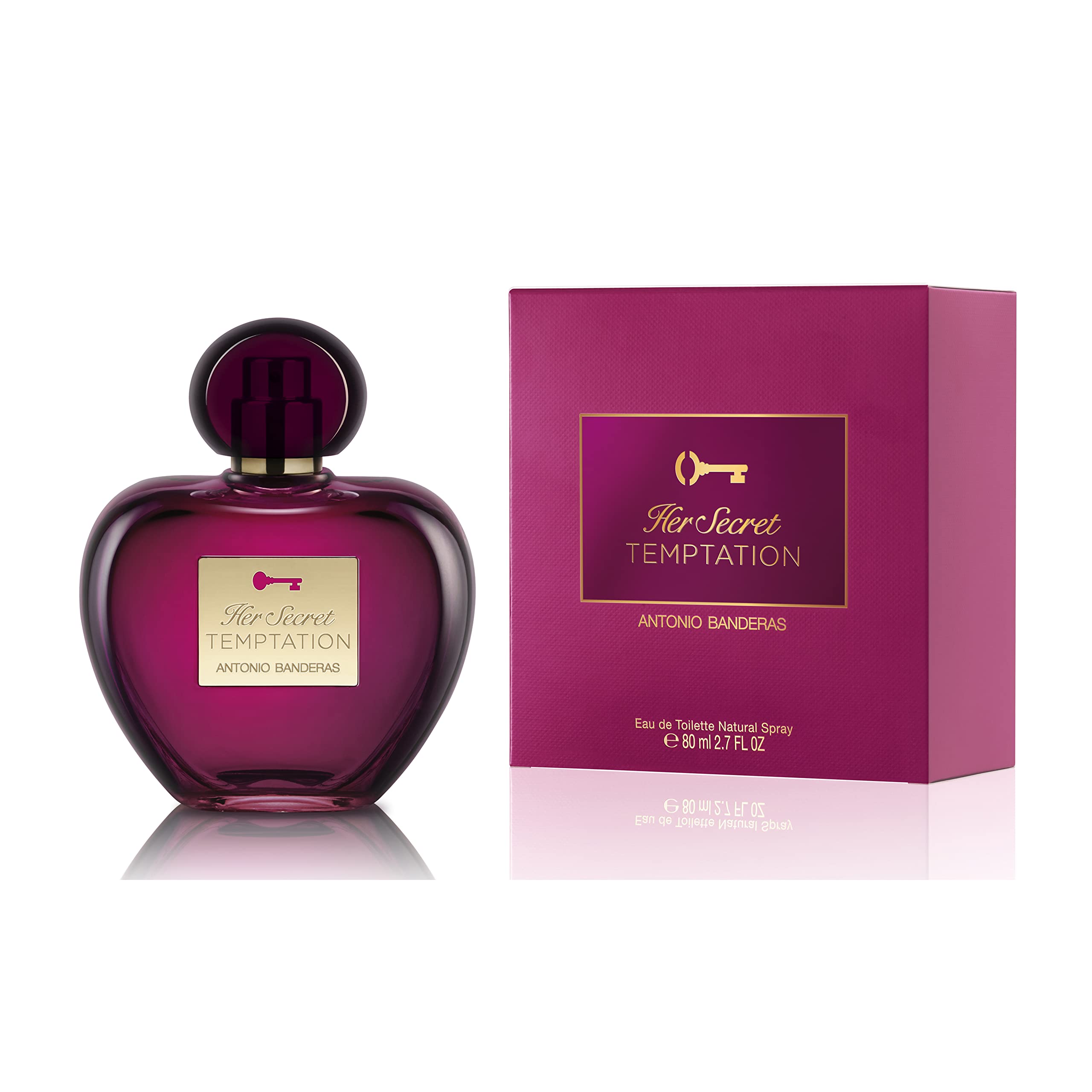 Foto 2 pulgar | Perfume Antonio Banderas Secret Femenine Su Tentación Secreta - Venta Internacional.