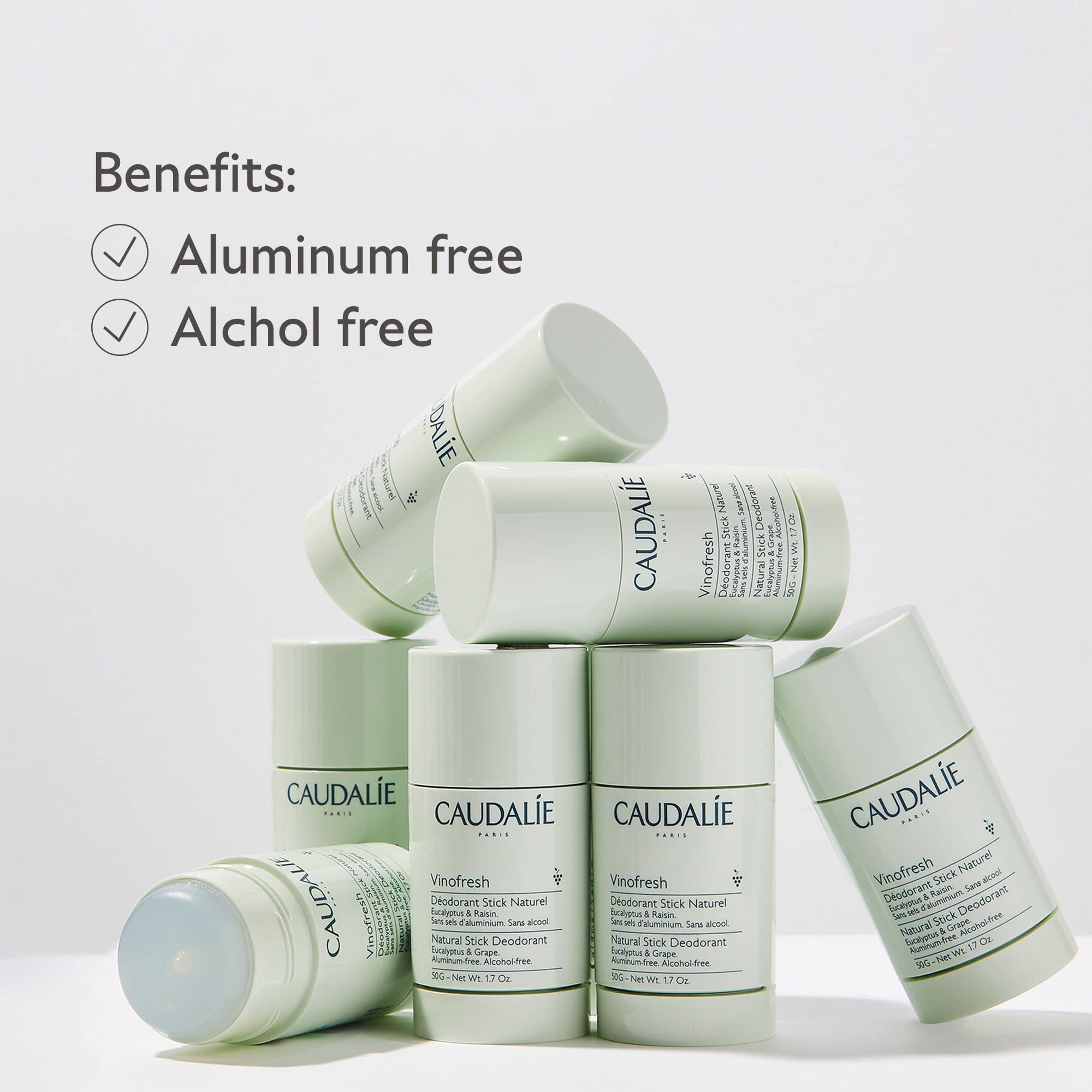 Foto 3 | Desodorante En Barra Caudalie Vinofresh Natural Sin Aluminio - Venta Internacional.